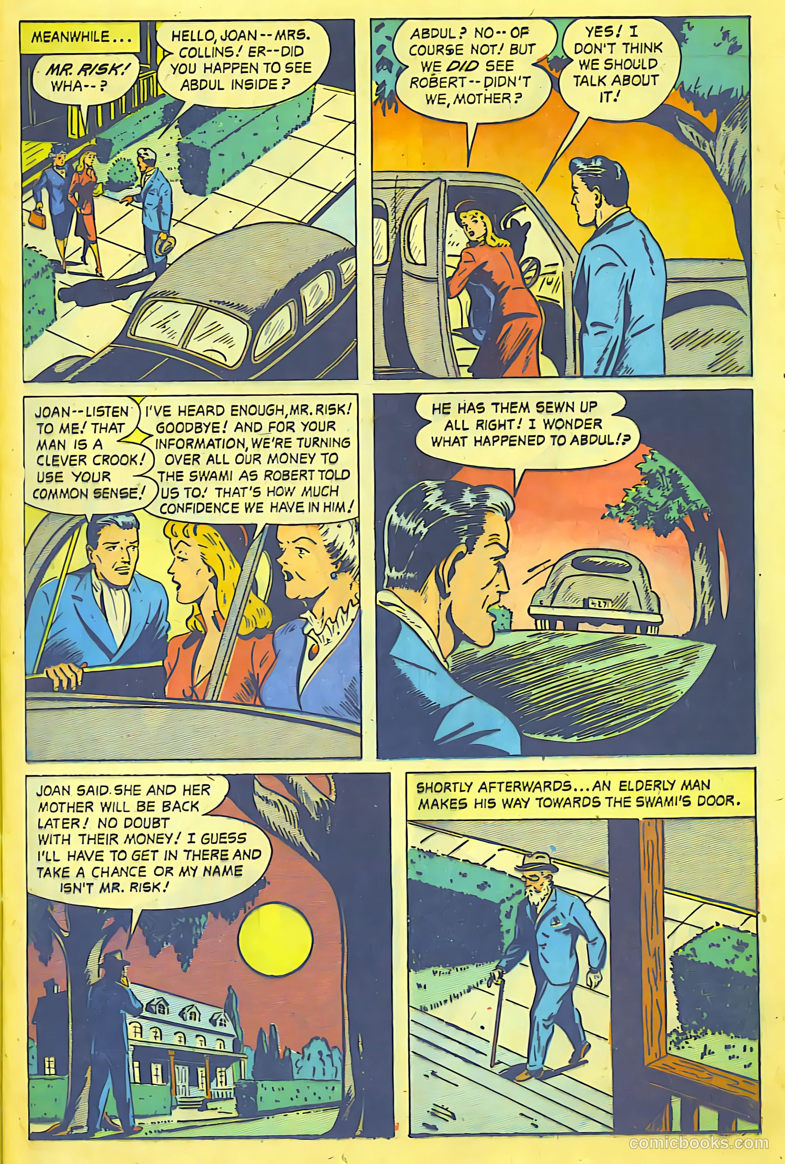 Super-Mystery Comics #3 (1946) — page 8 of 24