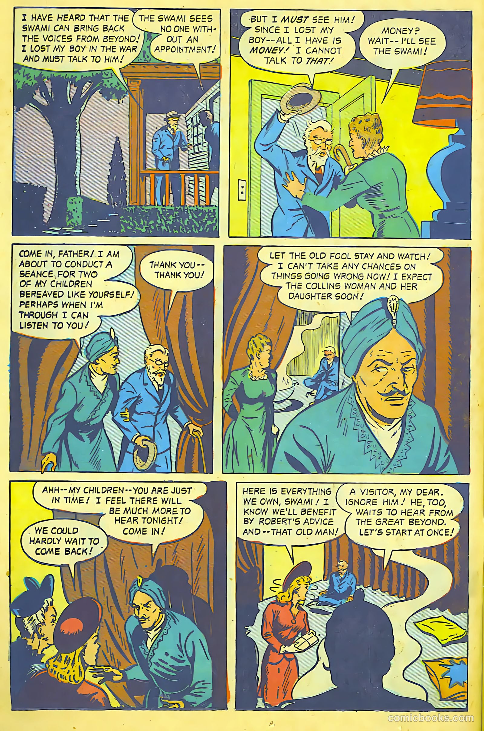 Super-Mystery Comics #3 (1946) — page 9 of 24