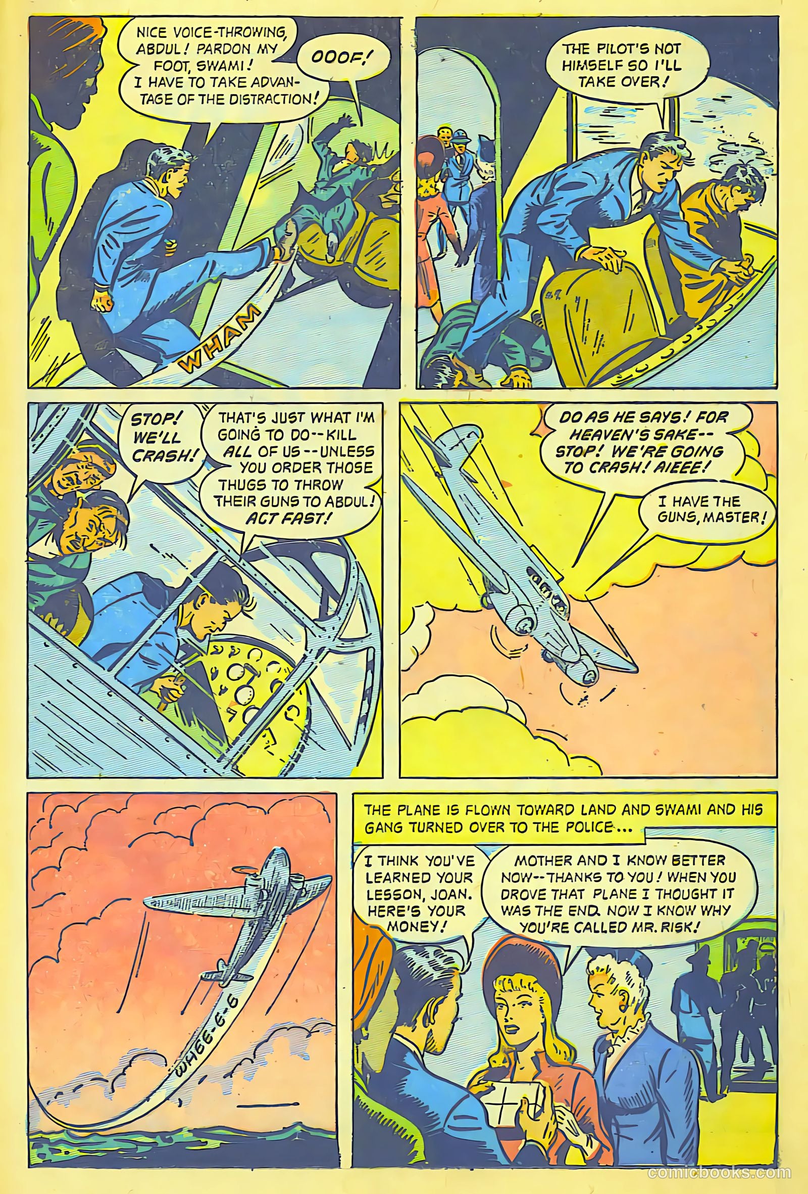 Super-Mystery Comics #3 (1946) — page 12 of 24