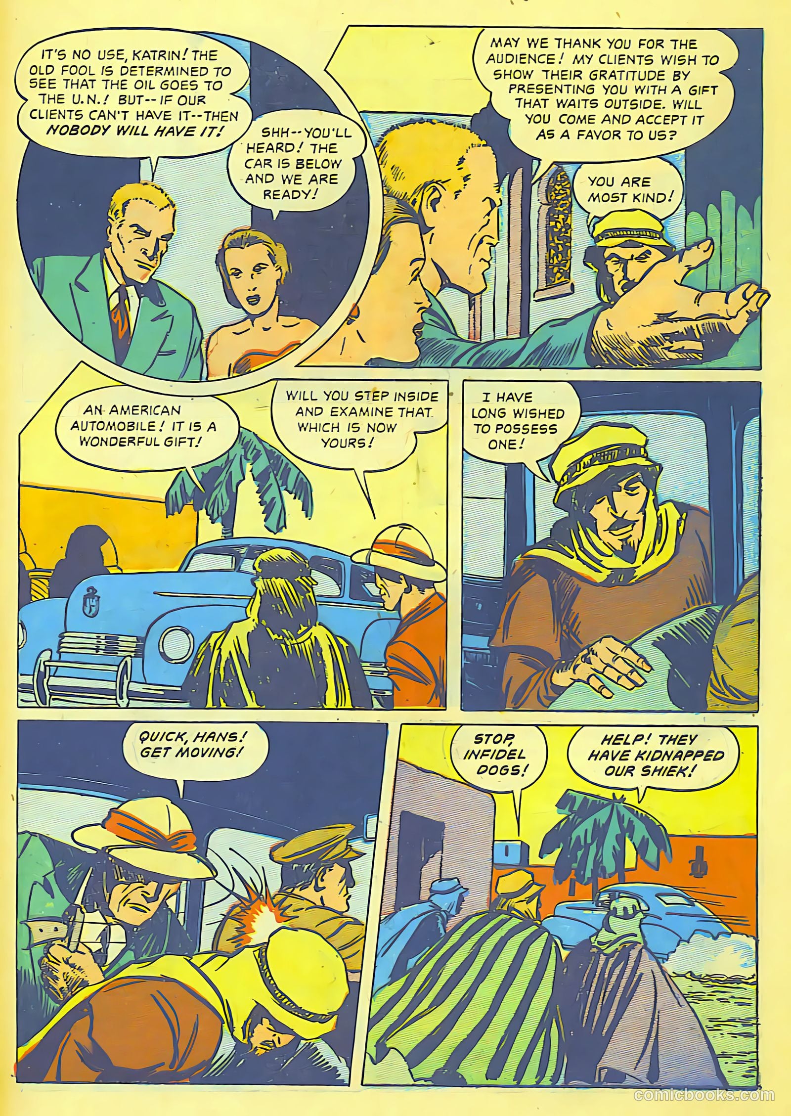 Super-Mystery Comics #3 (1946) — page 14 of 24