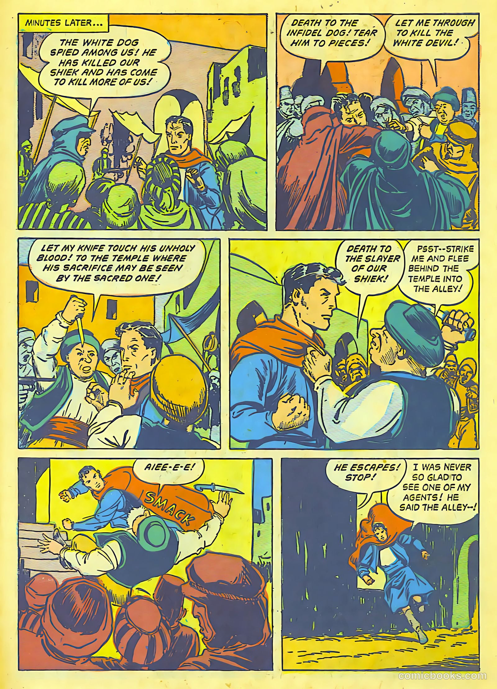 Super-Mystery Comics #3 (1946) — page 18 of 24