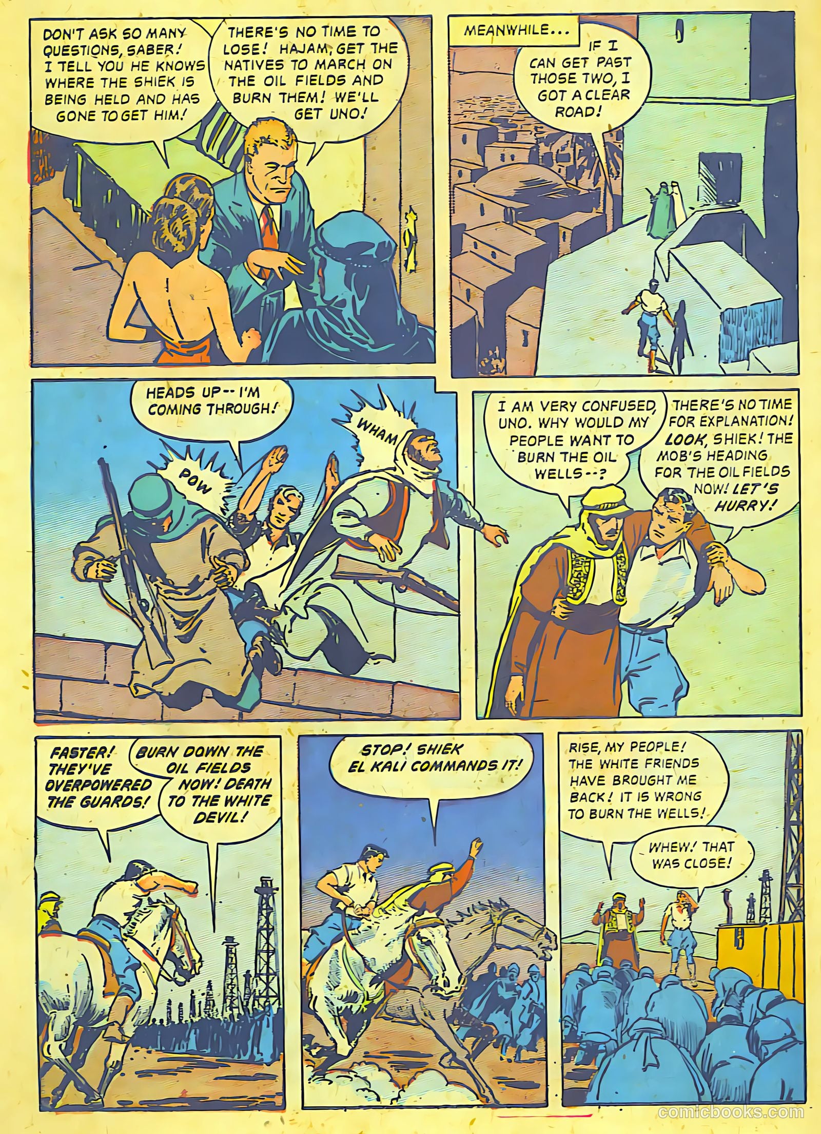 Super-Mystery Comics #3 (1946) — page 23 of 24