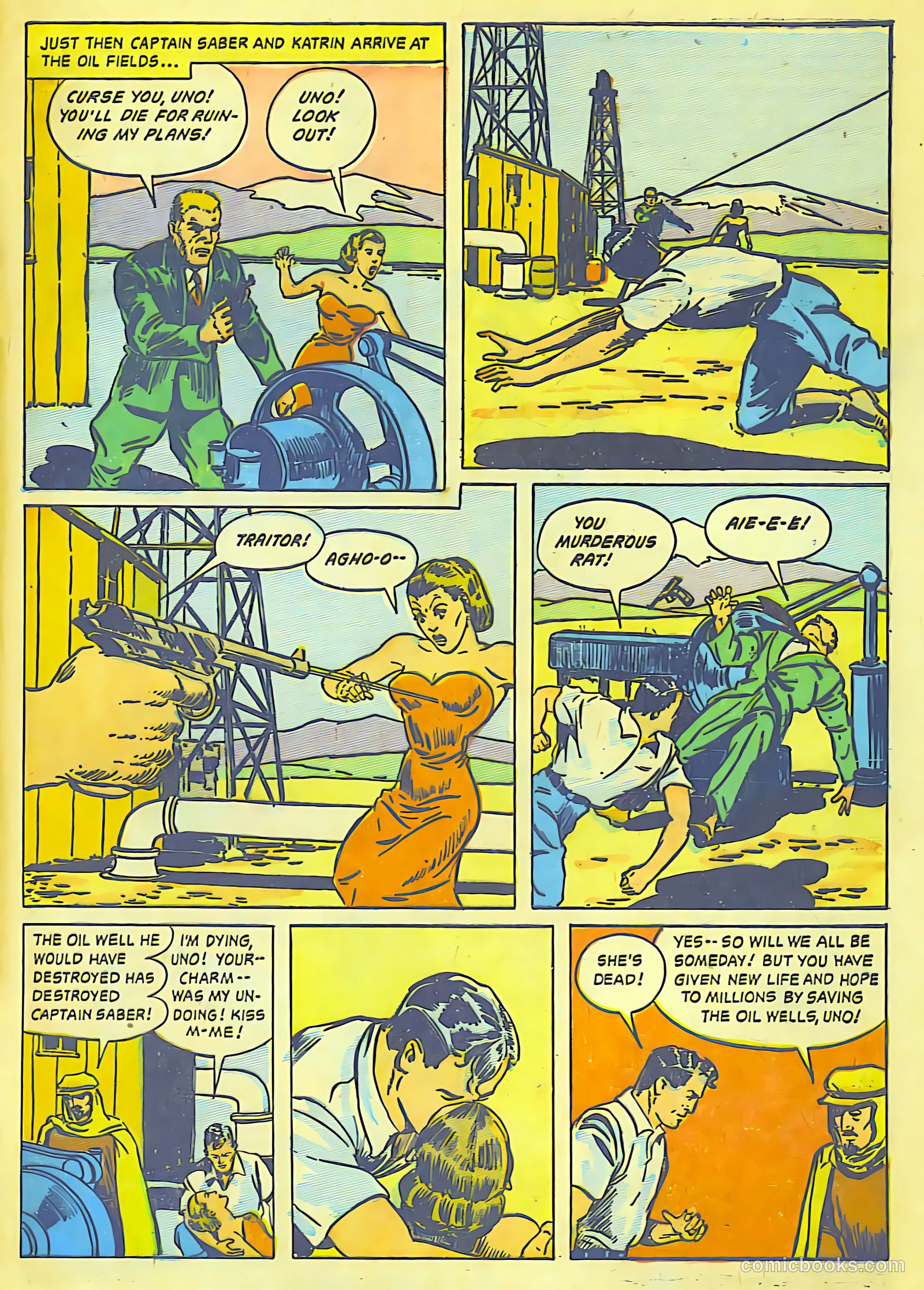 Super-Mystery Comics #3 (1946) — page 24 of 24
