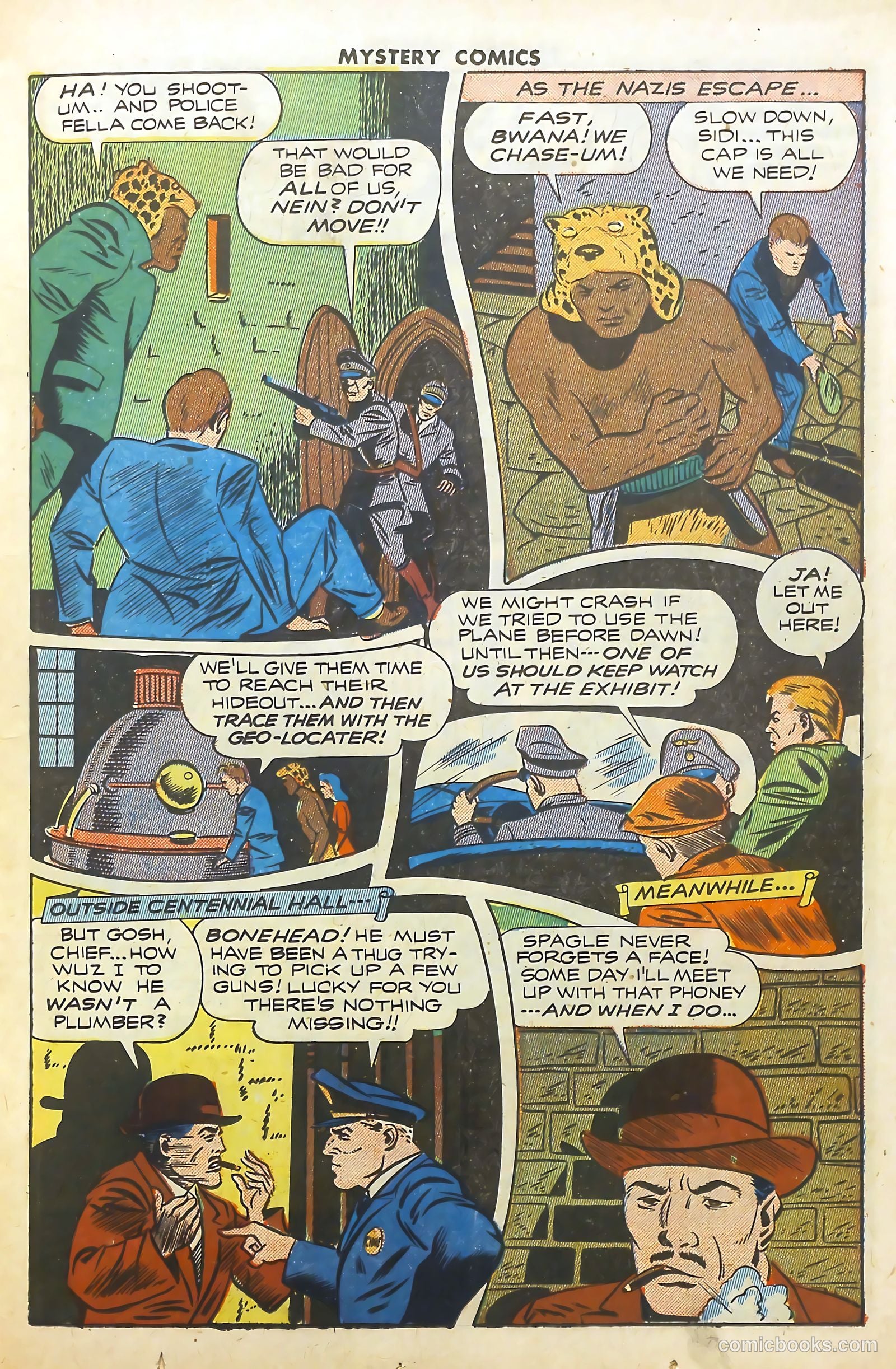 Super-Mystery Comics #4 (1941) — page 19 of 52