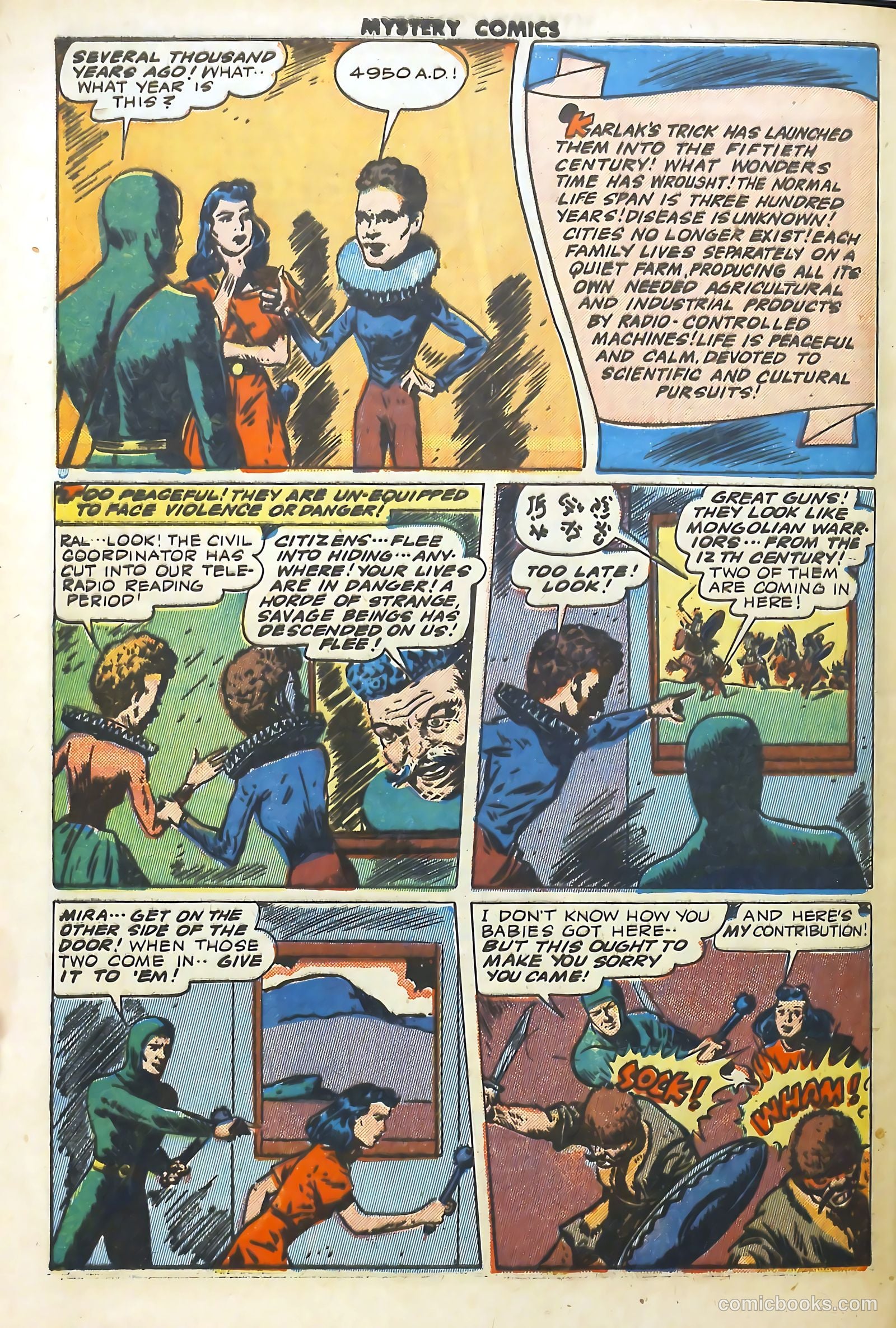 Super-Mystery Comics #4 (1941) — page 44 of 52