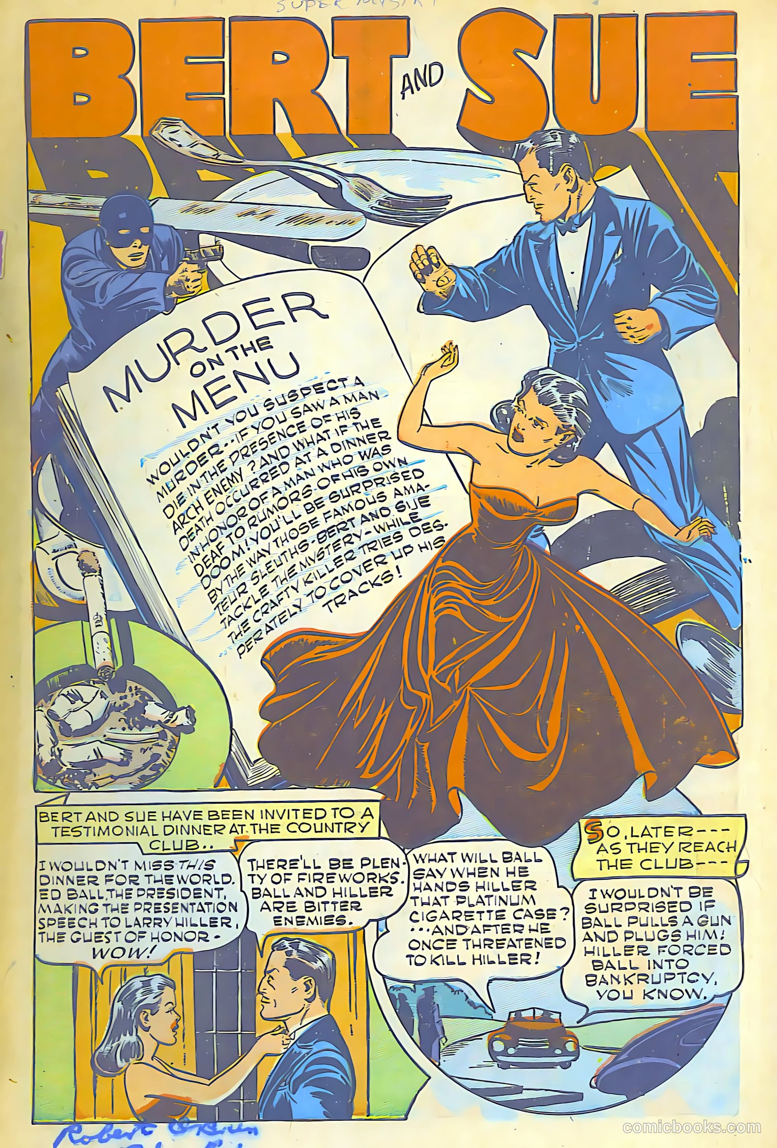 Super-Mystery Comics #5 (1949) — page 2 of 47