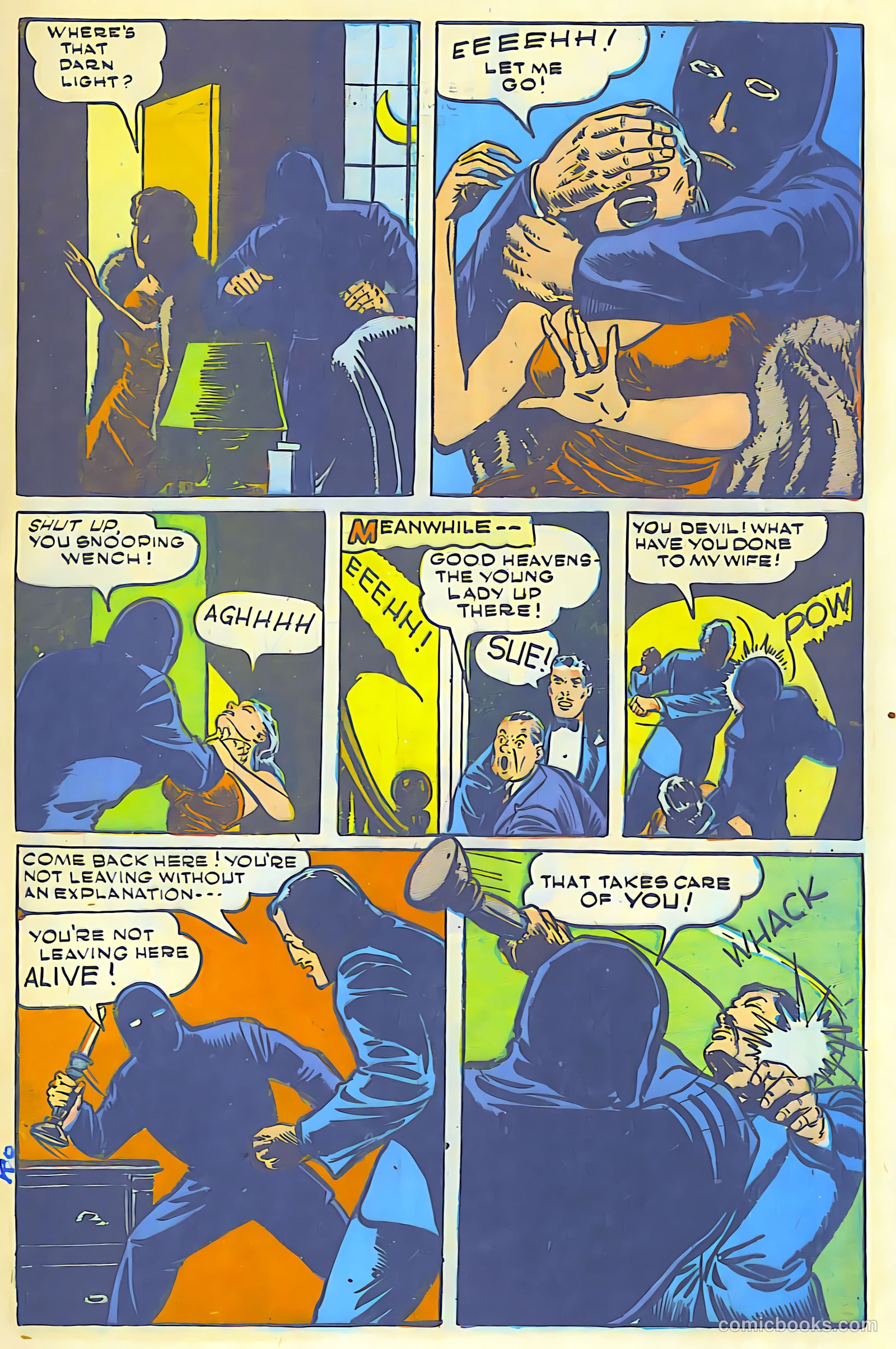Super-Mystery Comics #5 (1949) — page 8 of 47