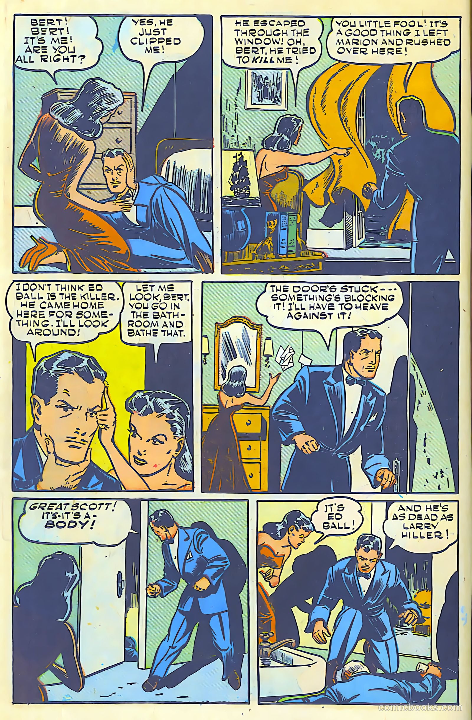 Super-Mystery Comics #5 (1949) — page 9 of 47