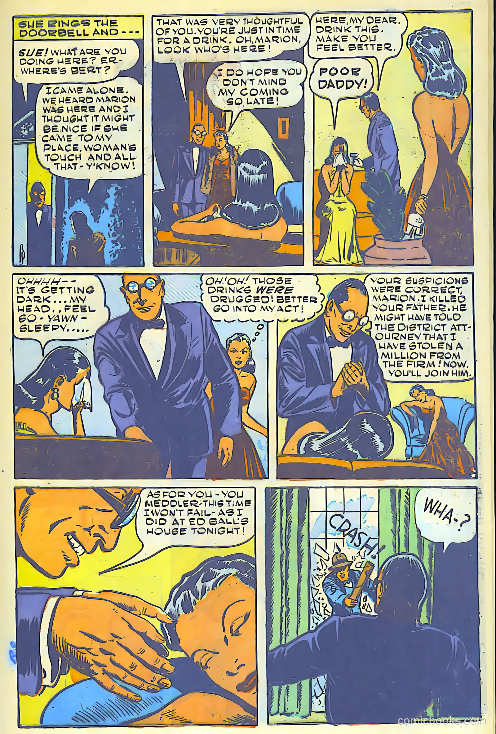 Super-Mystery Comics #5 (1949) — page 12 of 47