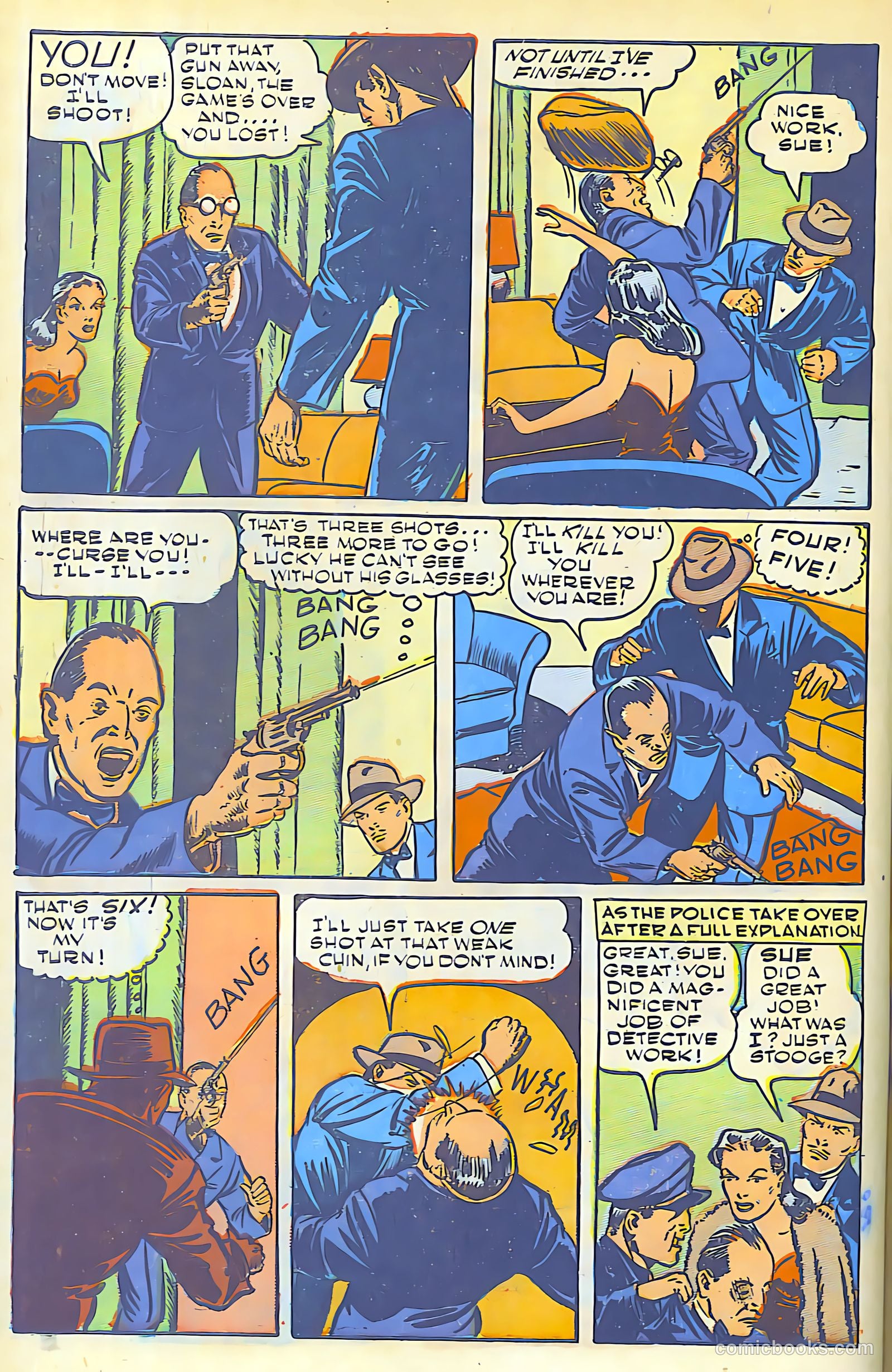 Super-Mystery Comics #5 (1949) — page 13 of 47