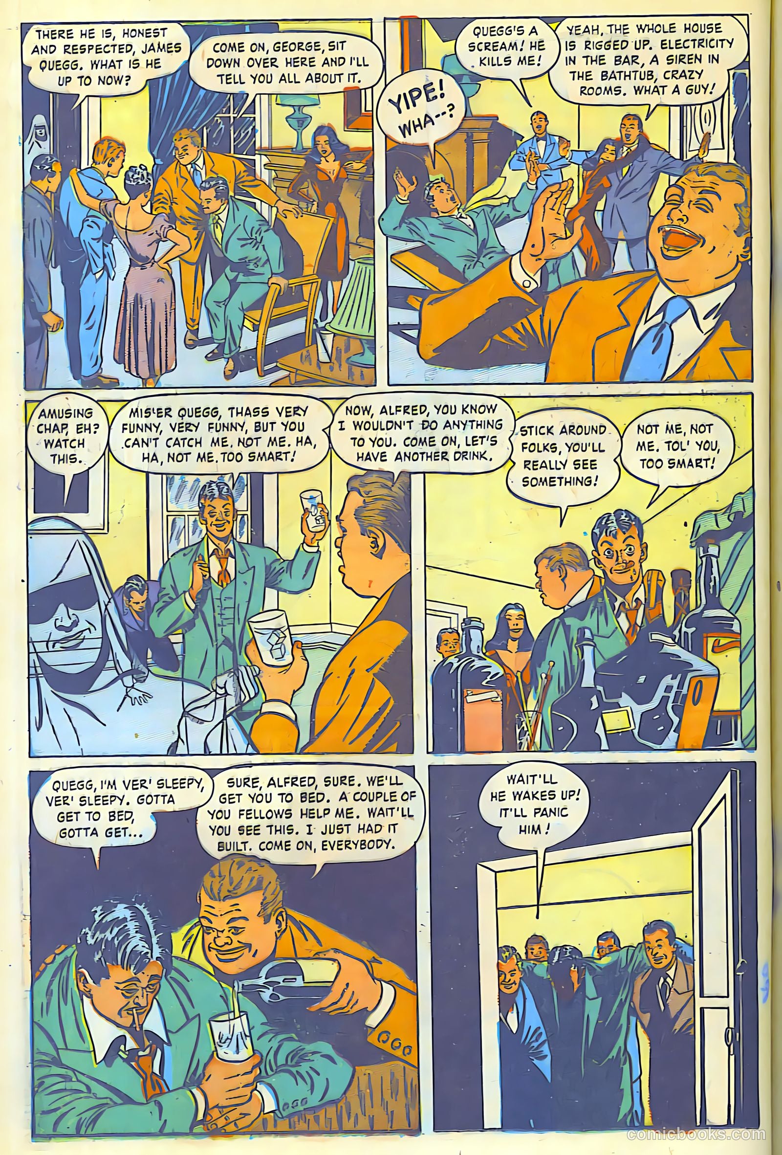 Super-Mystery Comics #5 (1949) — page 15 of 47