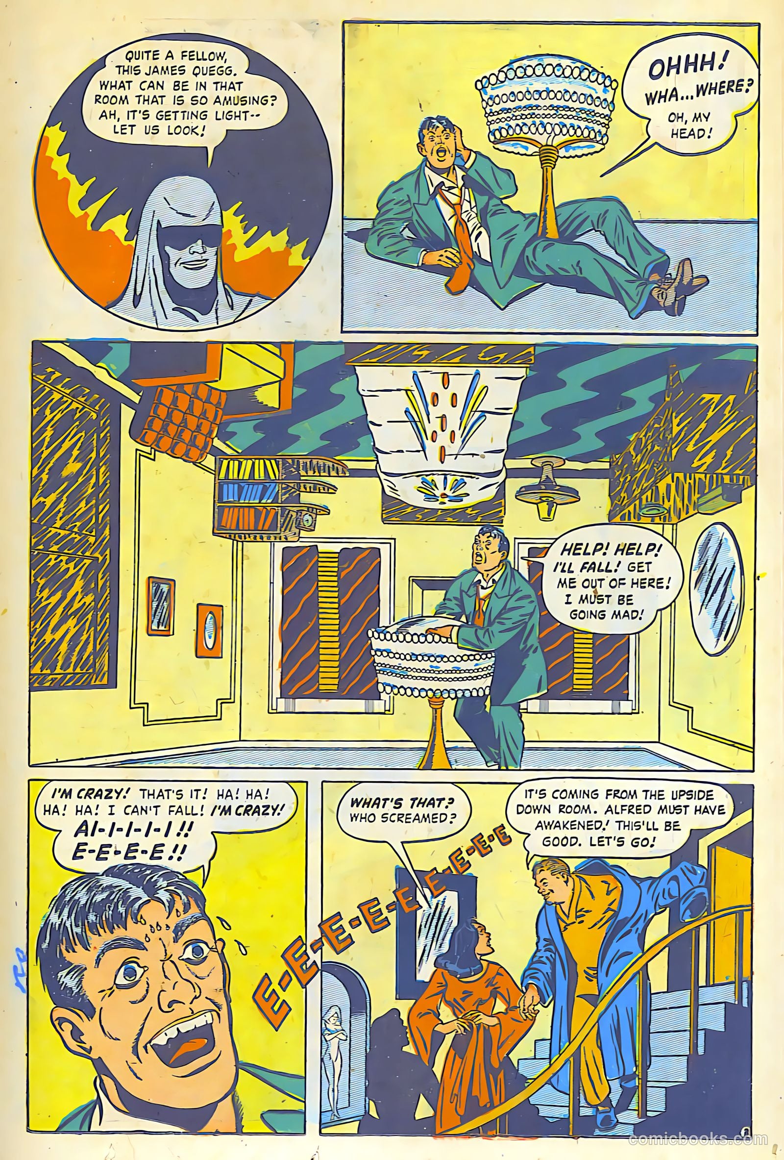 Super-Mystery Comics #5 (1949) — page 16 of 47