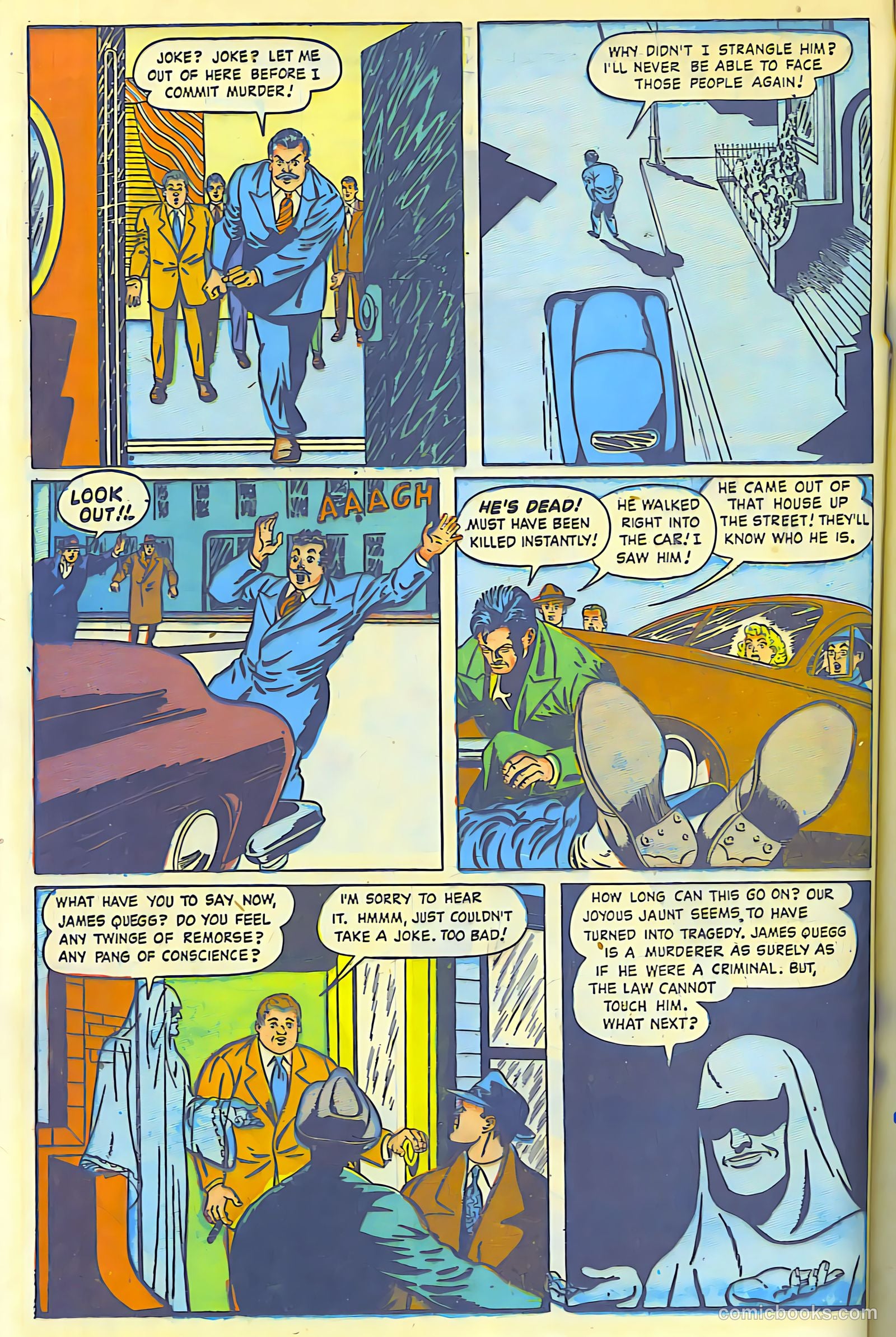Super-Mystery Comics #5 (1949) — page 19 of 47