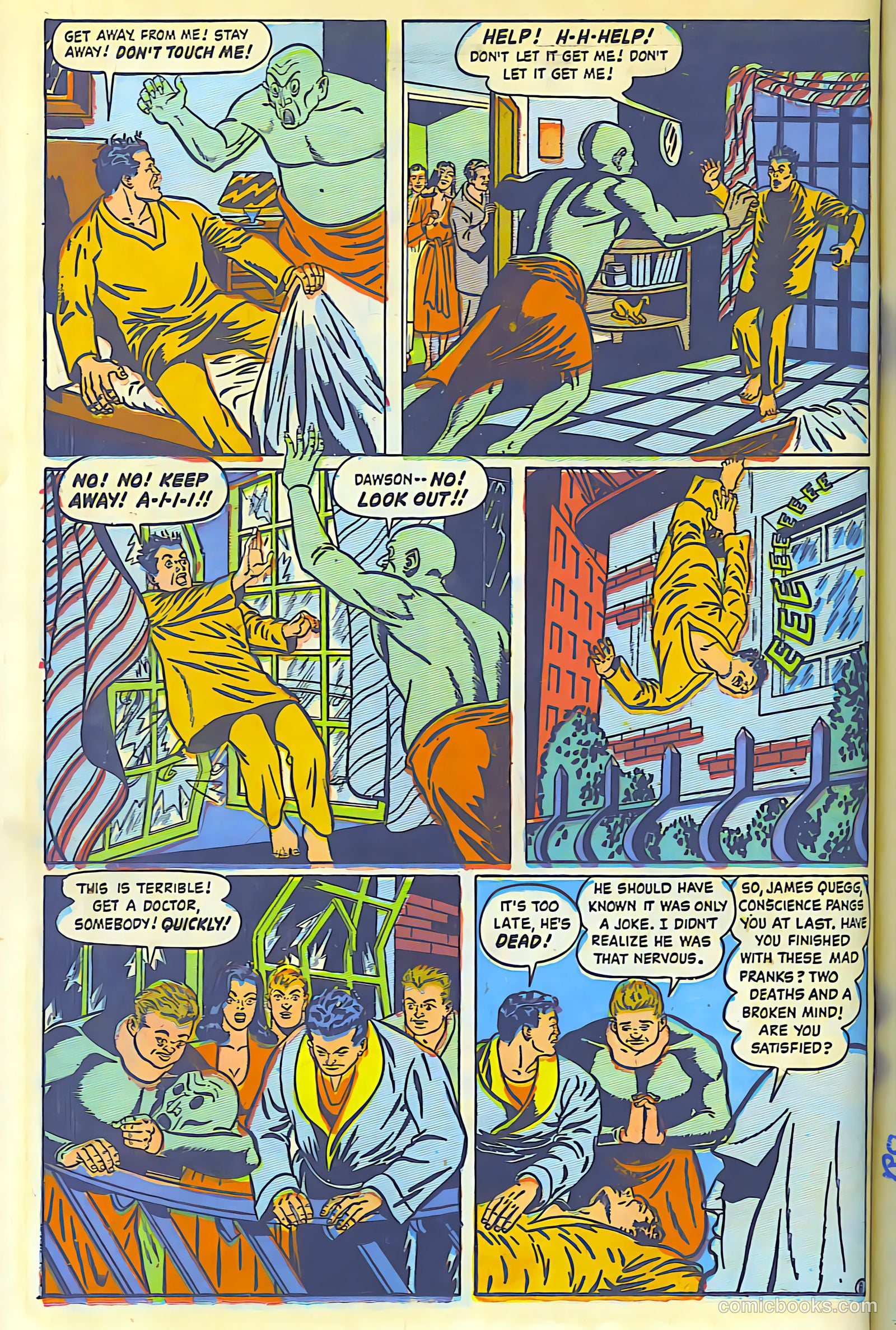 Super-Mystery Comics #5 (1949) — page 21 of 47