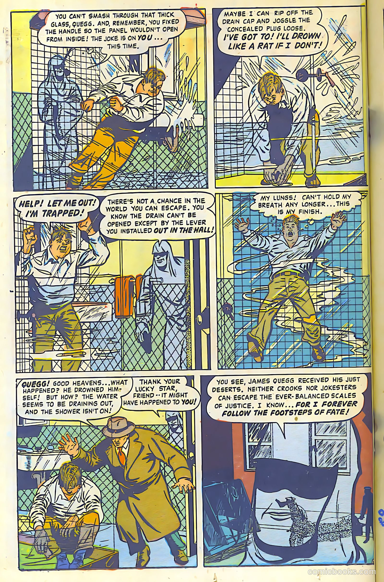 Super-Mystery Comics #5 (1949) — page 23 of 47