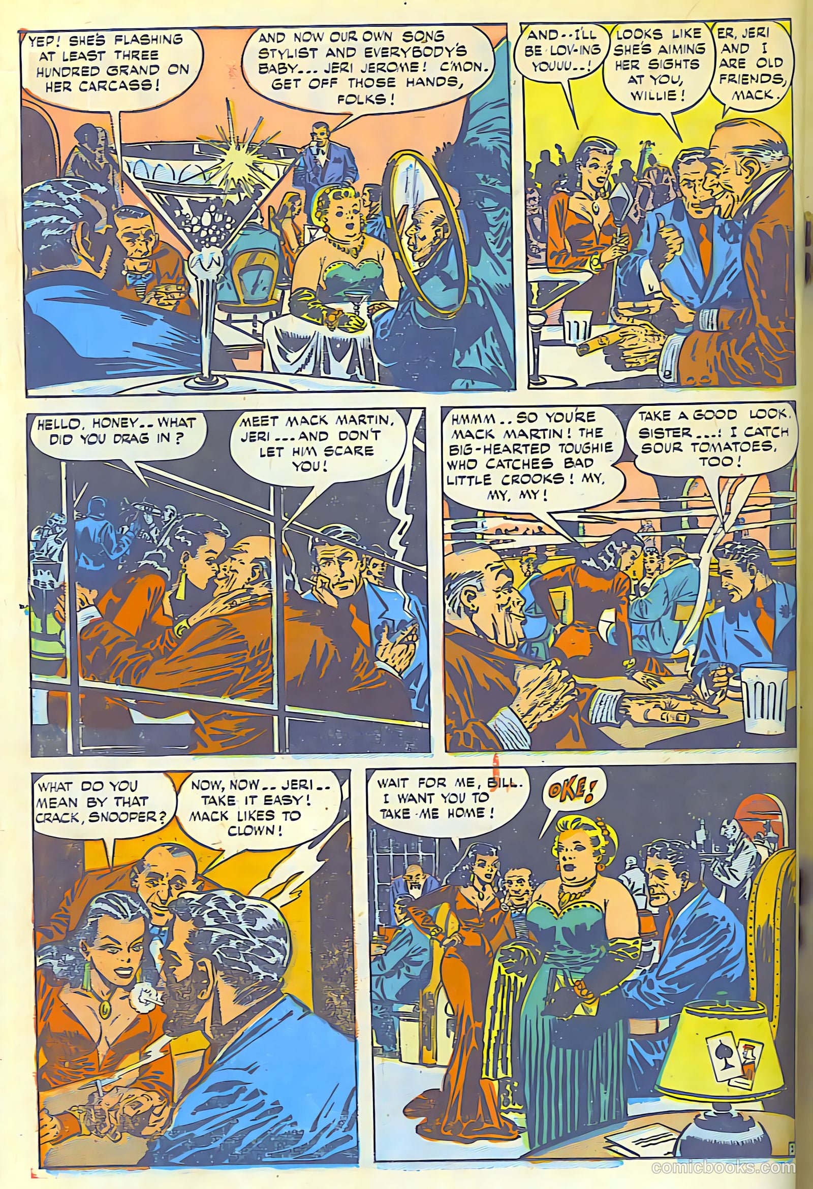 Super-Mystery Comics #5 (1949) — page 25 of 47