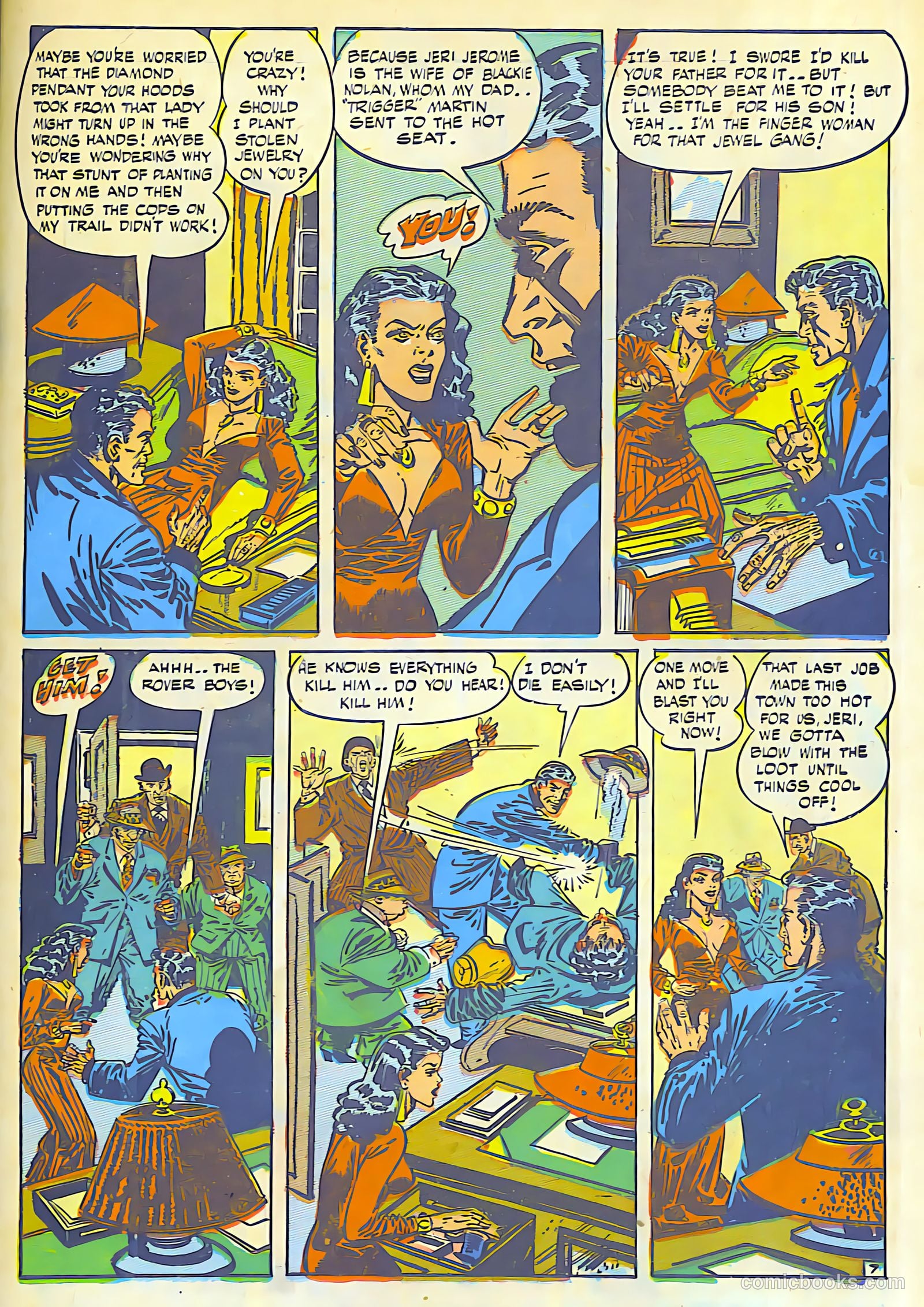 Super-Mystery Comics #5 (1949) — page 30 of 47