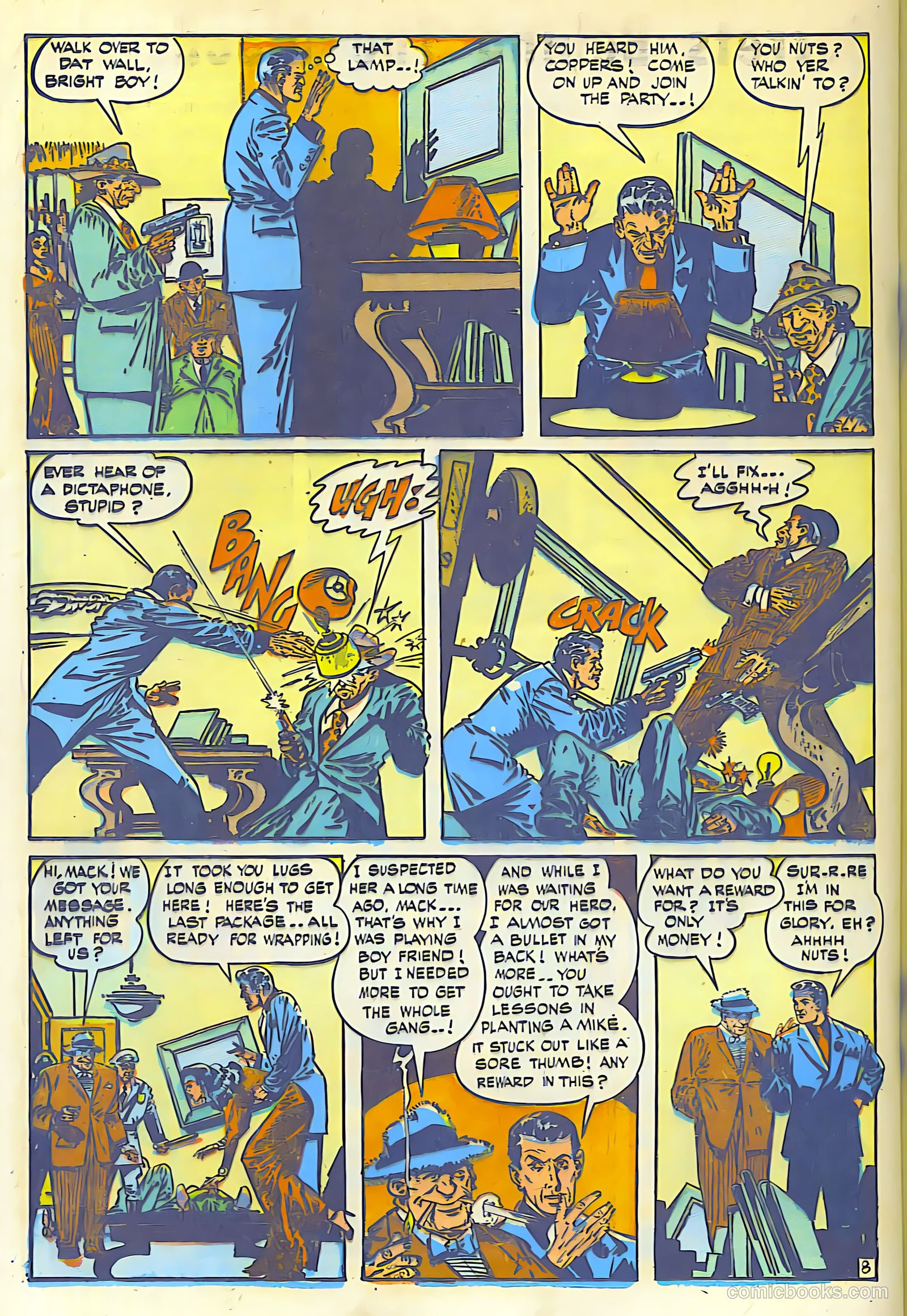 Super-Mystery Comics #5 (1949) — page 31 of 47