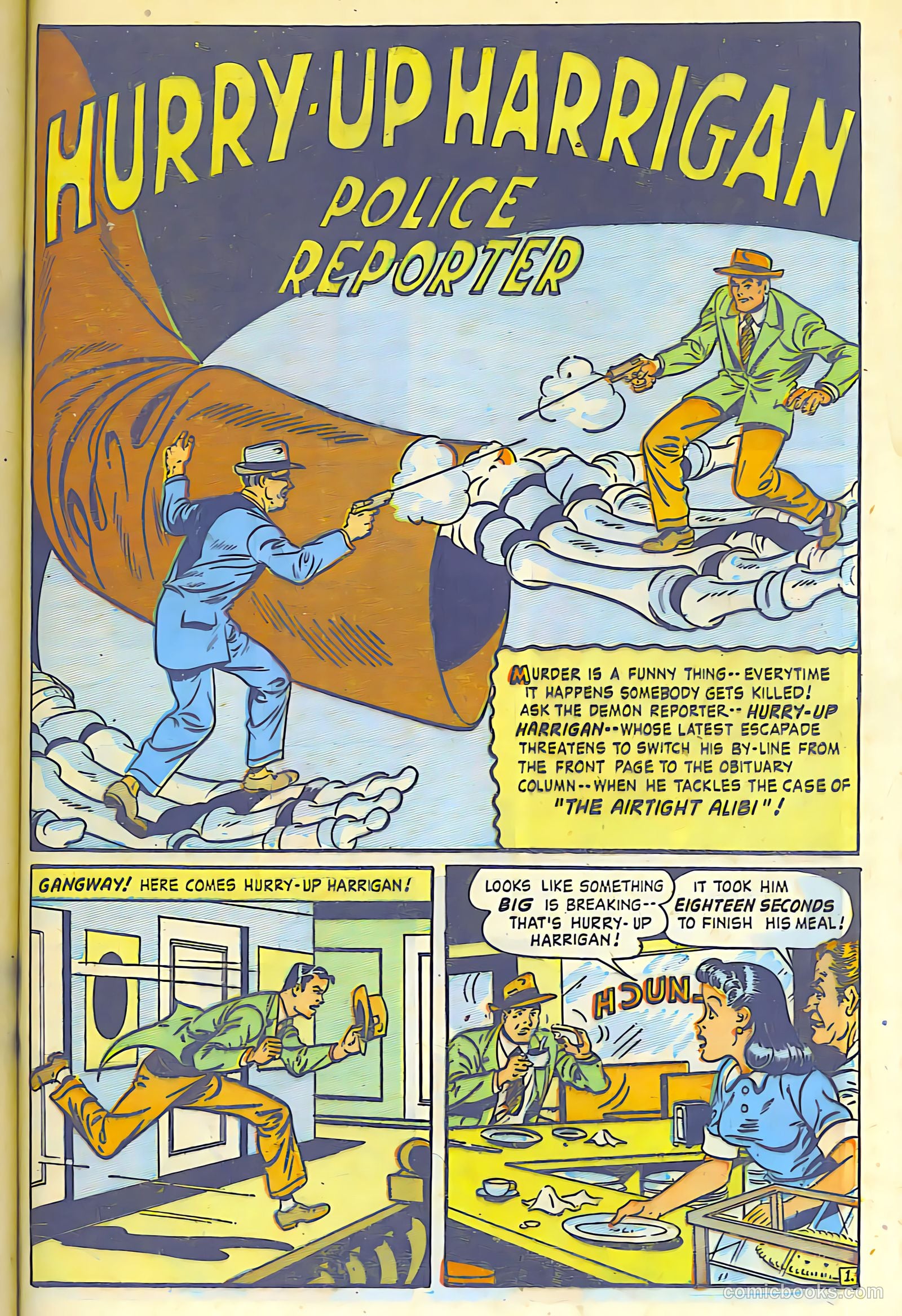 Super-Mystery Comics #5 (1949) — page 32 of 47