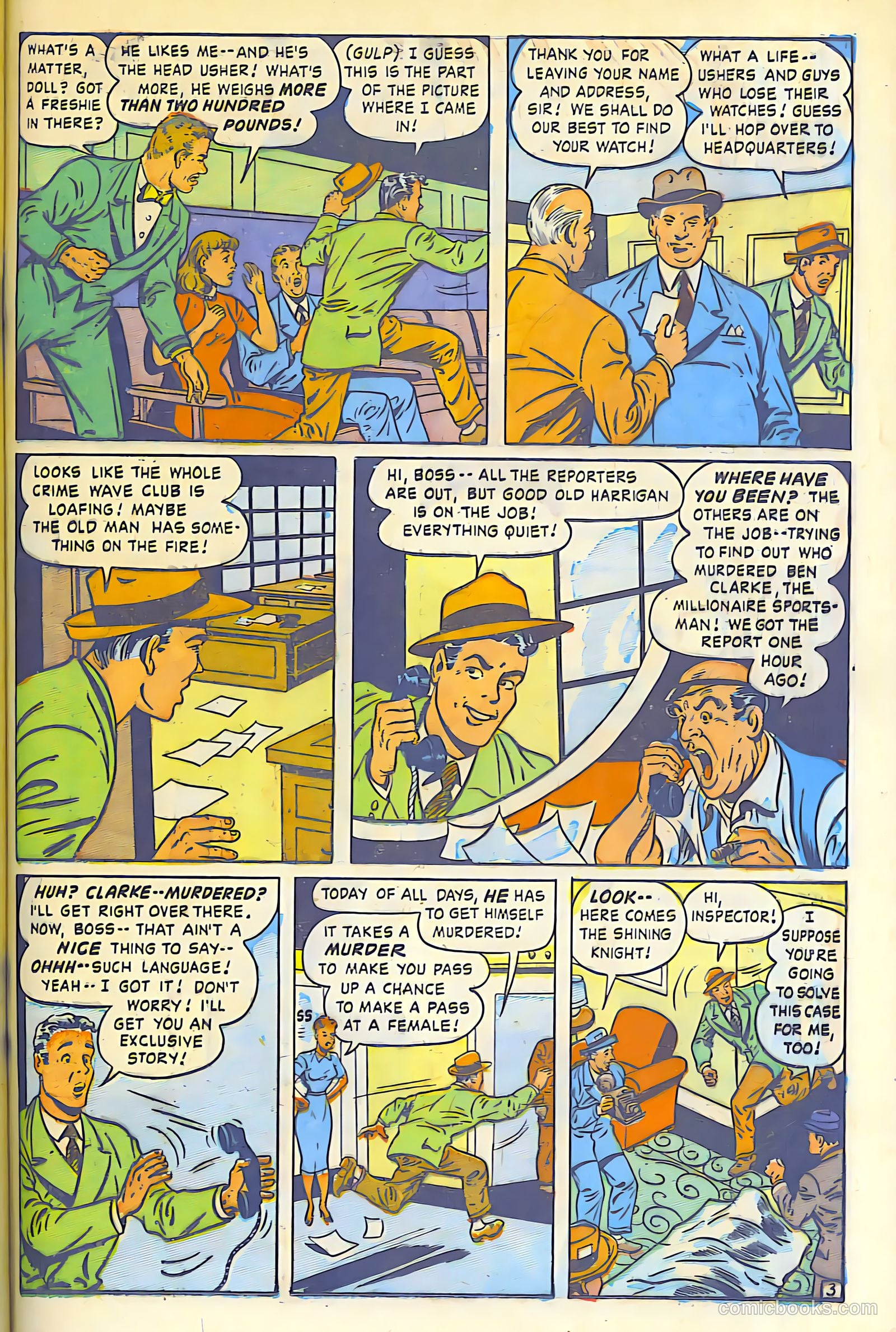 Super-Mystery Comics #5 (1949) — page 34 of 47