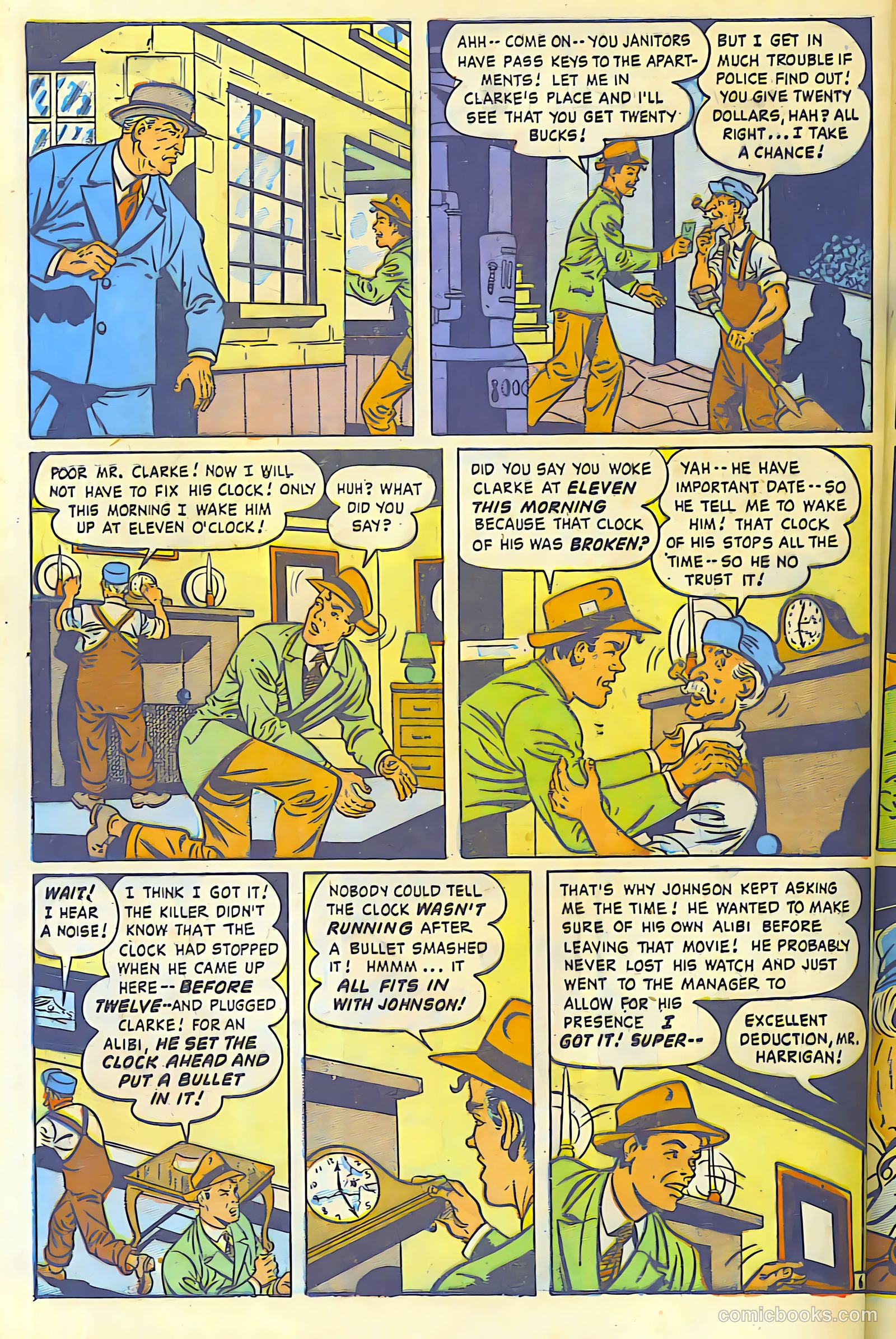 Super-Mystery Comics #5 (1949) — page 37 of 47