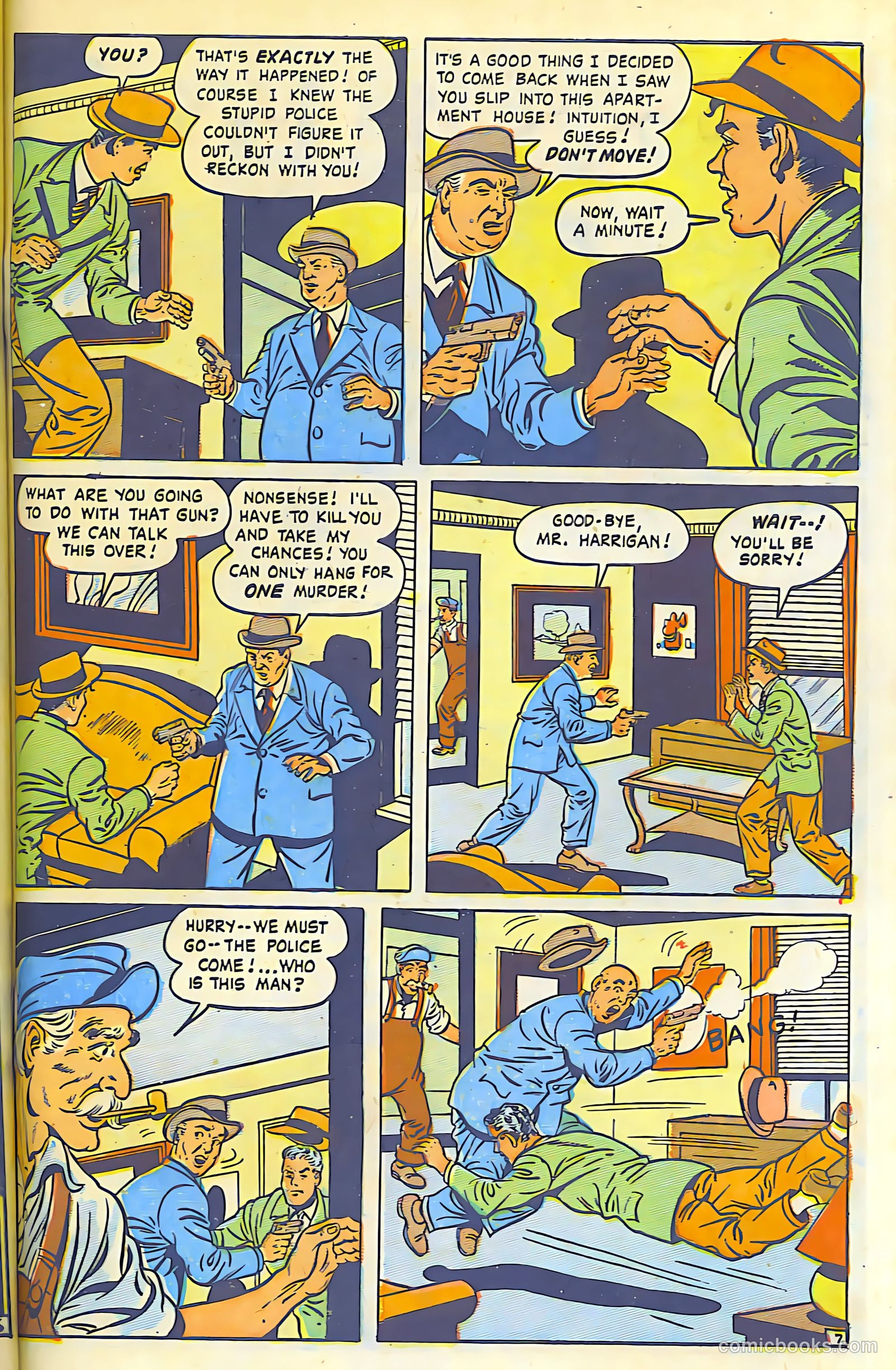 Super-Mystery Comics #5 (1949) — page 38 of 47