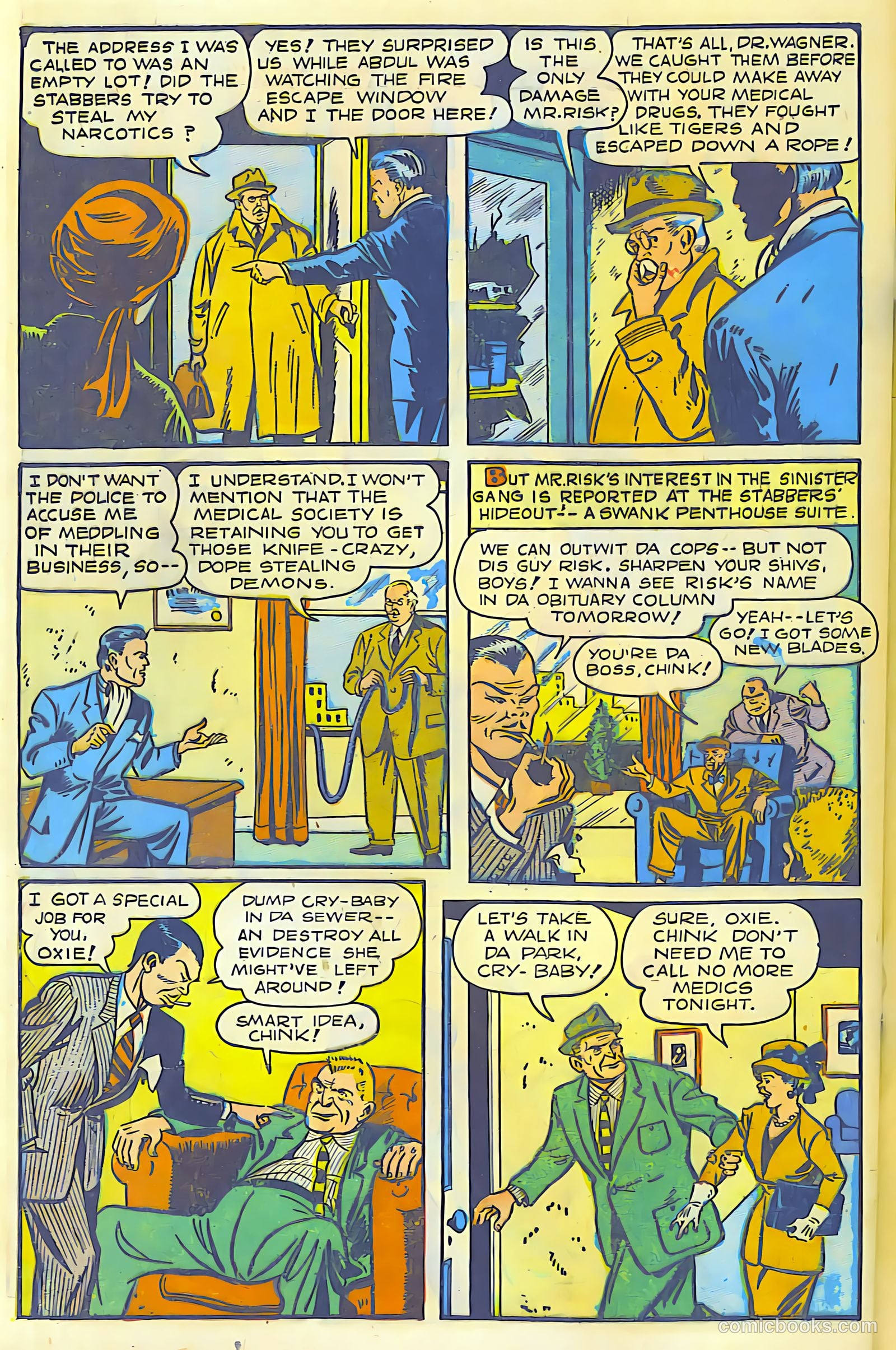 Super-Mystery Comics #5 (1949) — page 41 of 47