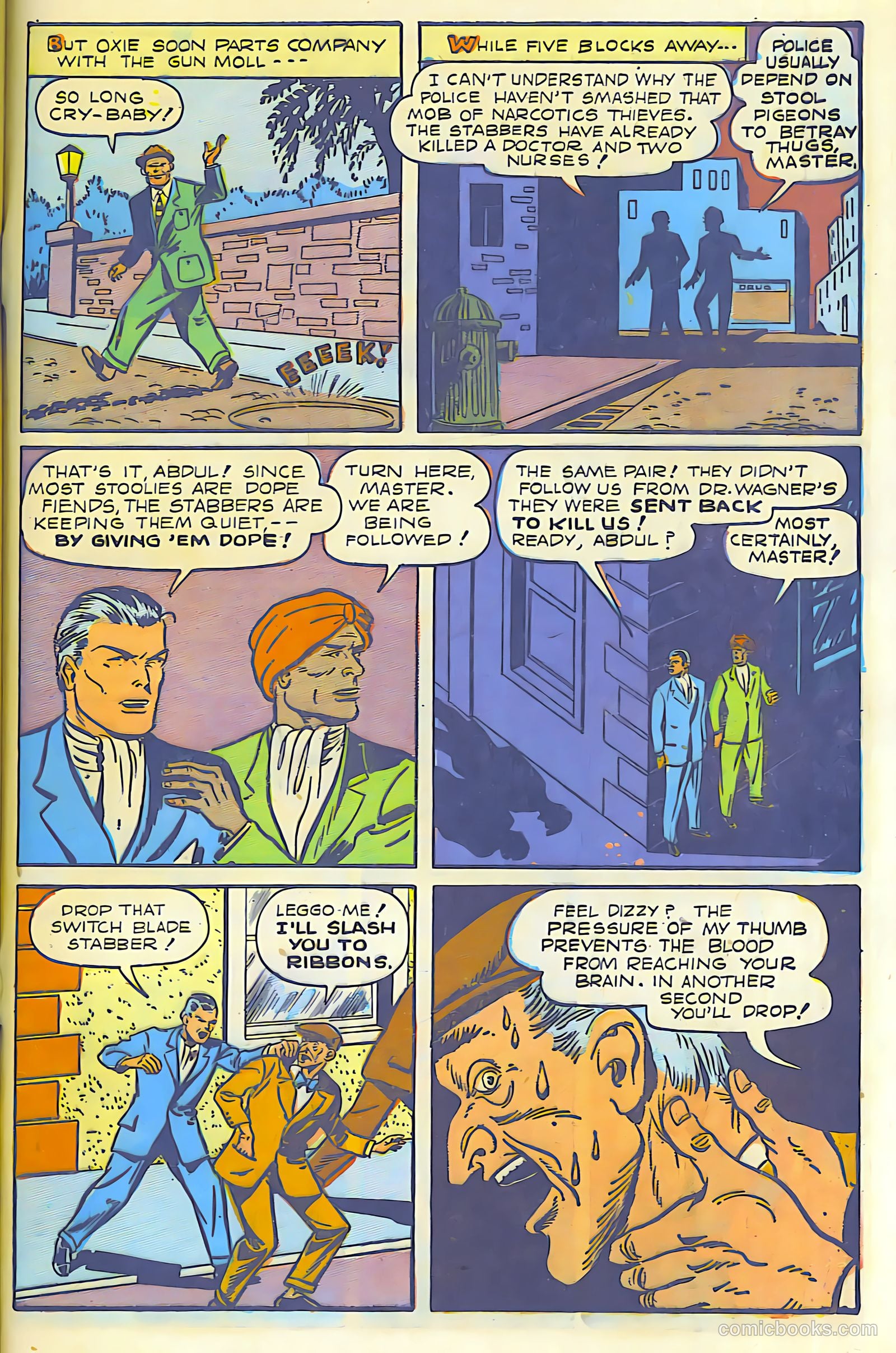 Super-Mystery Comics #5 (1949) — page 42 of 47