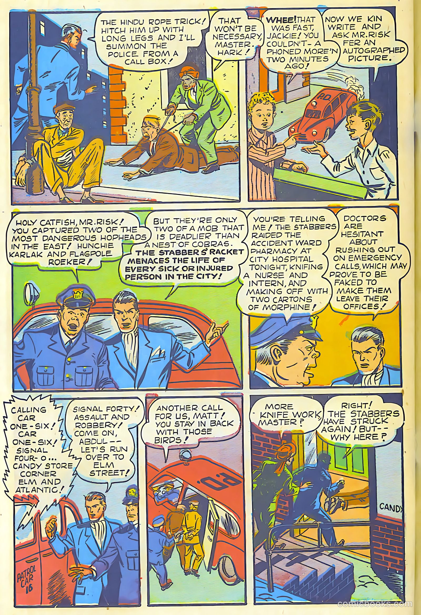 Super-Mystery Comics #5 (1949) — page 43 of 47