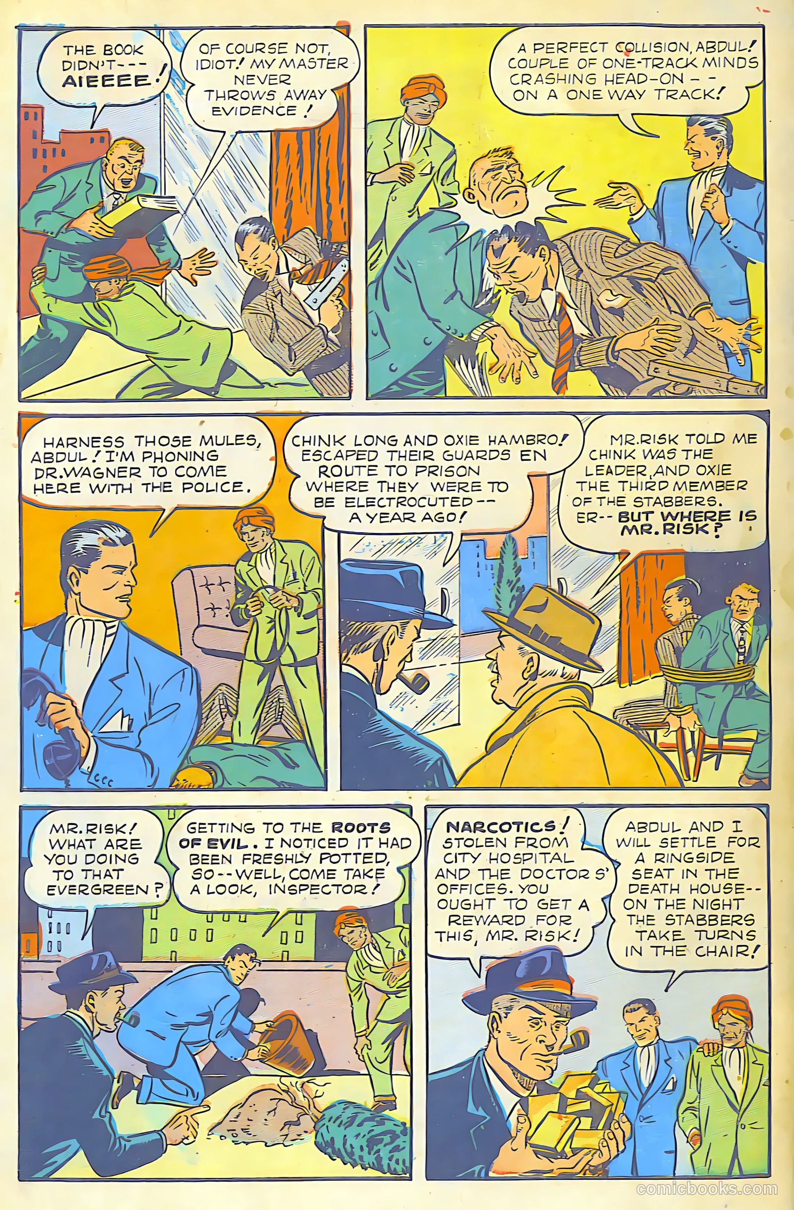 Super-Mystery Comics #5 (1949) — page 47 of 47