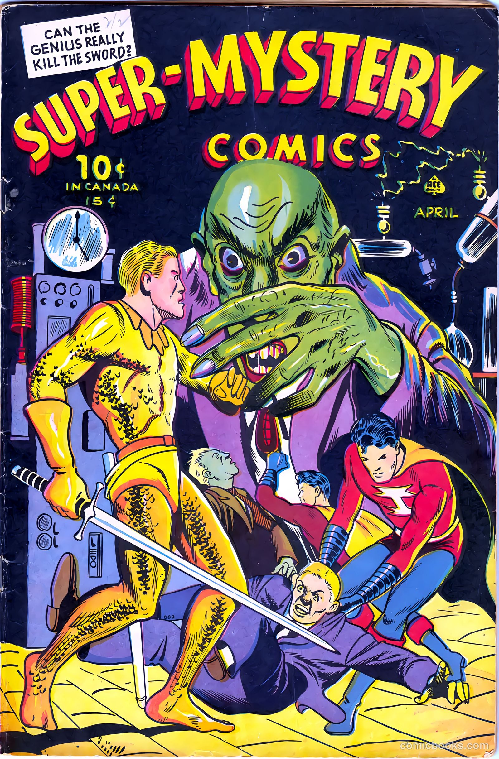 Super-Mystery Comics #6