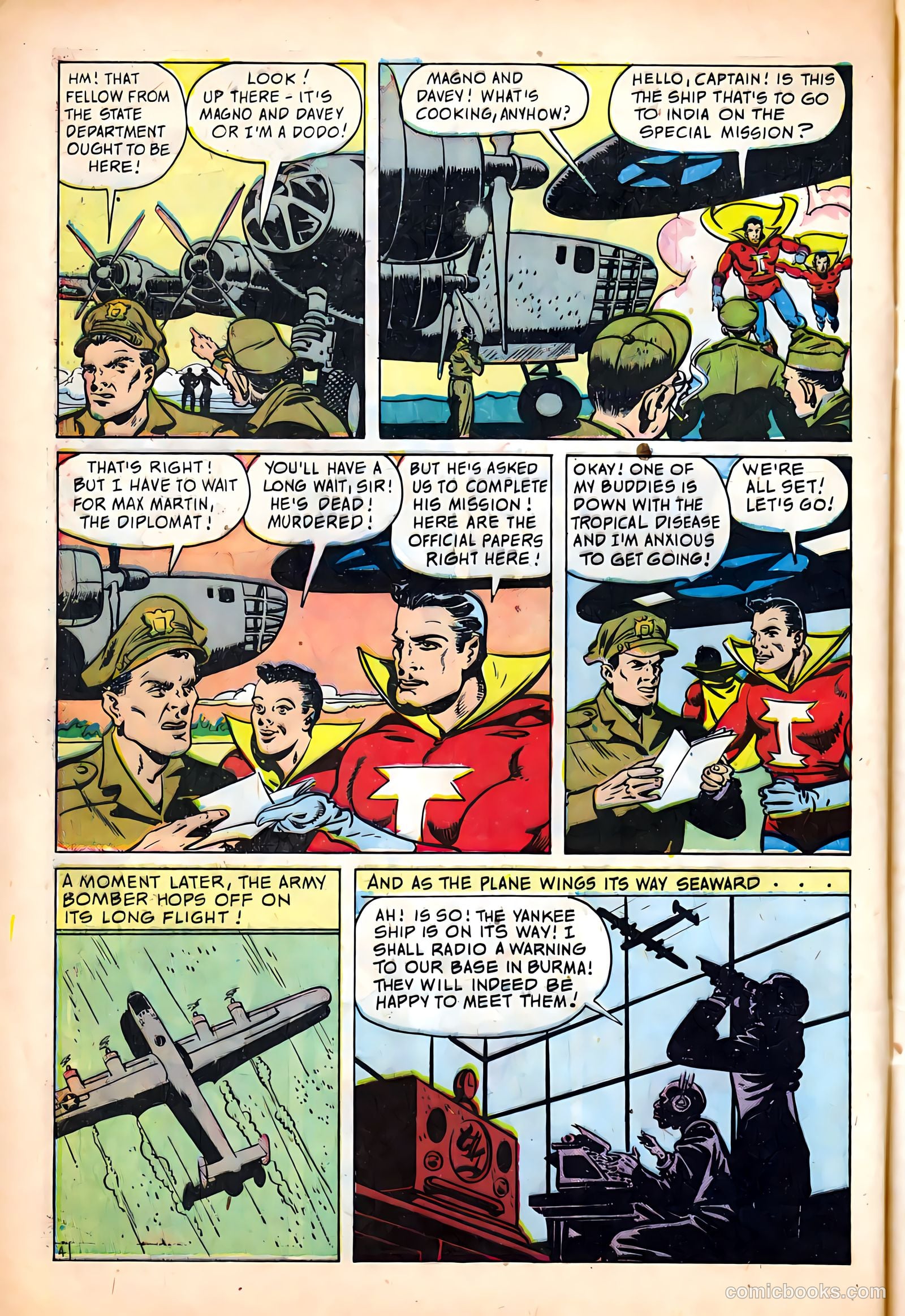 Super-Mystery Comics #6 (1943) — page 6 of 52