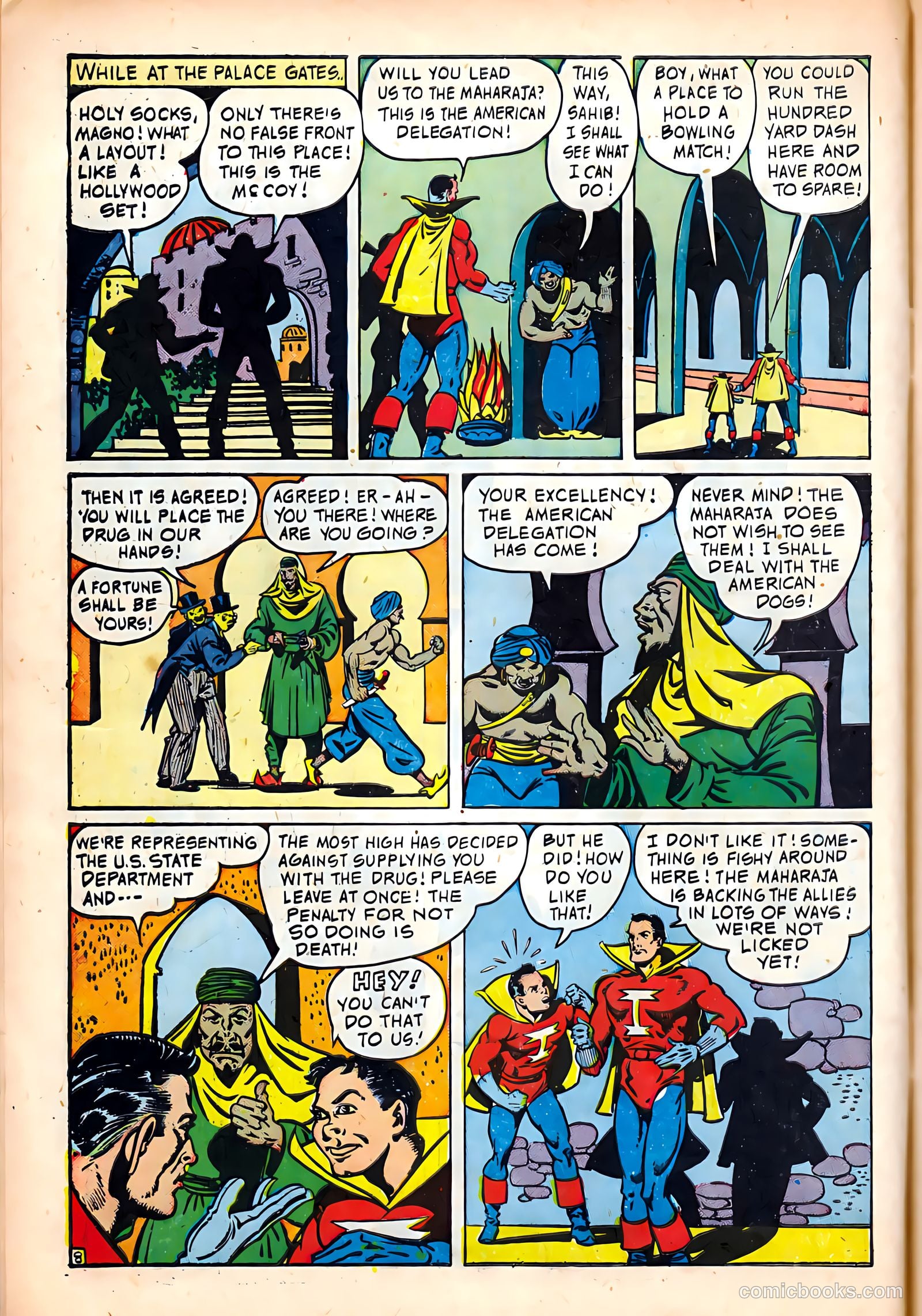 Super-Mystery Comics #6 (1943) — page 10 of 52