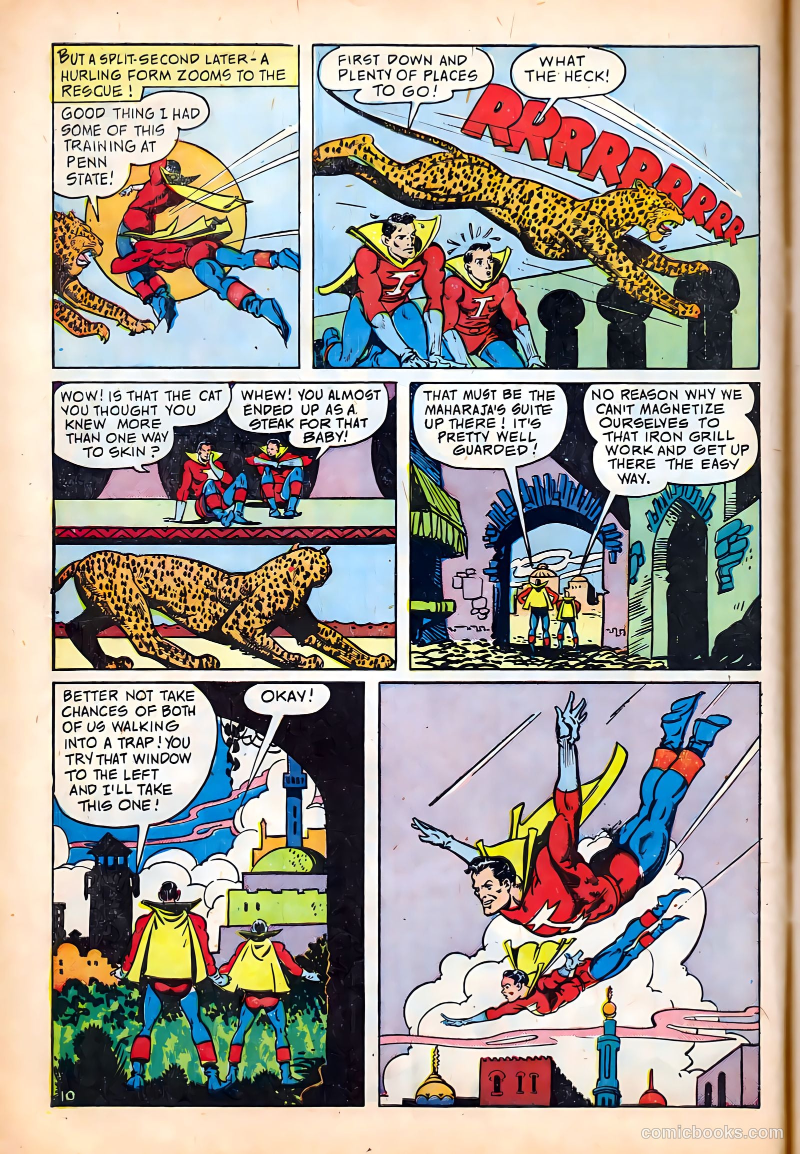 Super-Mystery Comics #6 (1943) — page 12 of 52