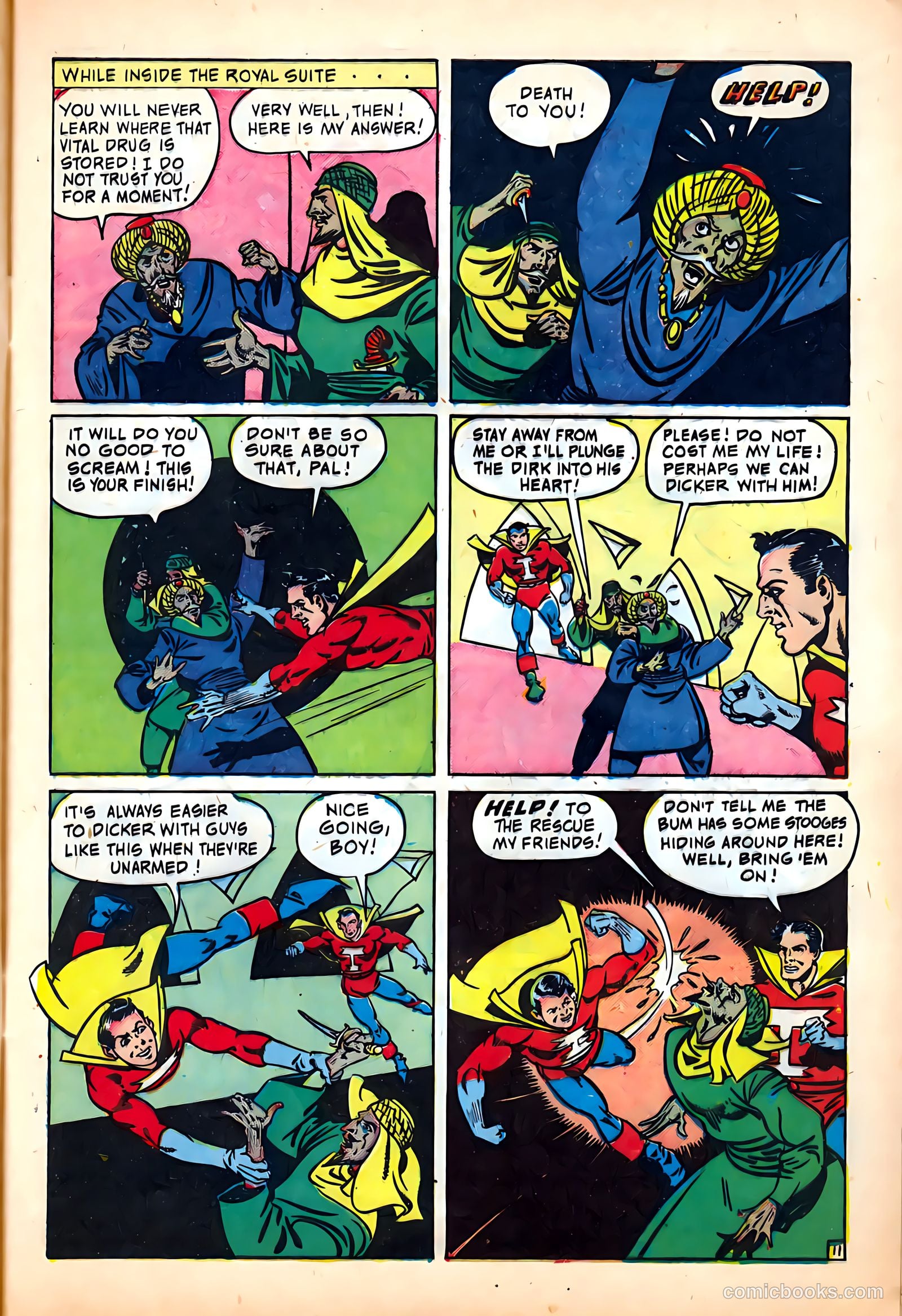 Super-Mystery Comics #6 (1943) — page 13 of 52