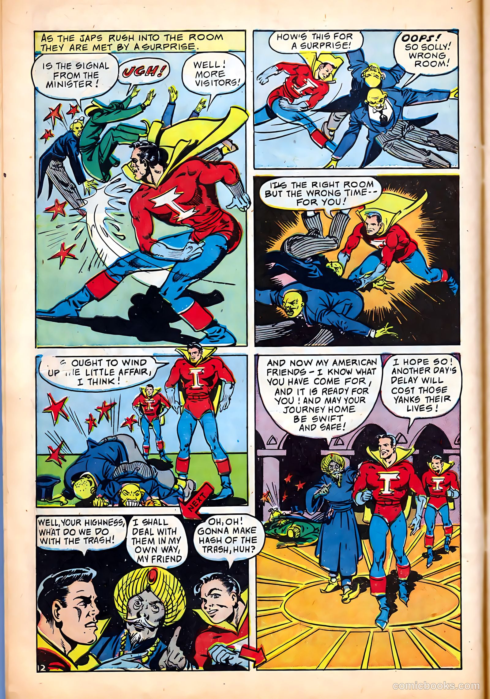Super-Mystery Comics #6 (1943) — page 14 of 52