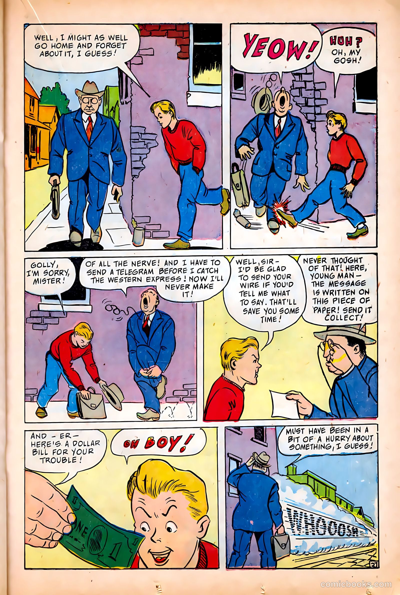 Super-Mystery Comics #6 (1943) — page 29 of 52