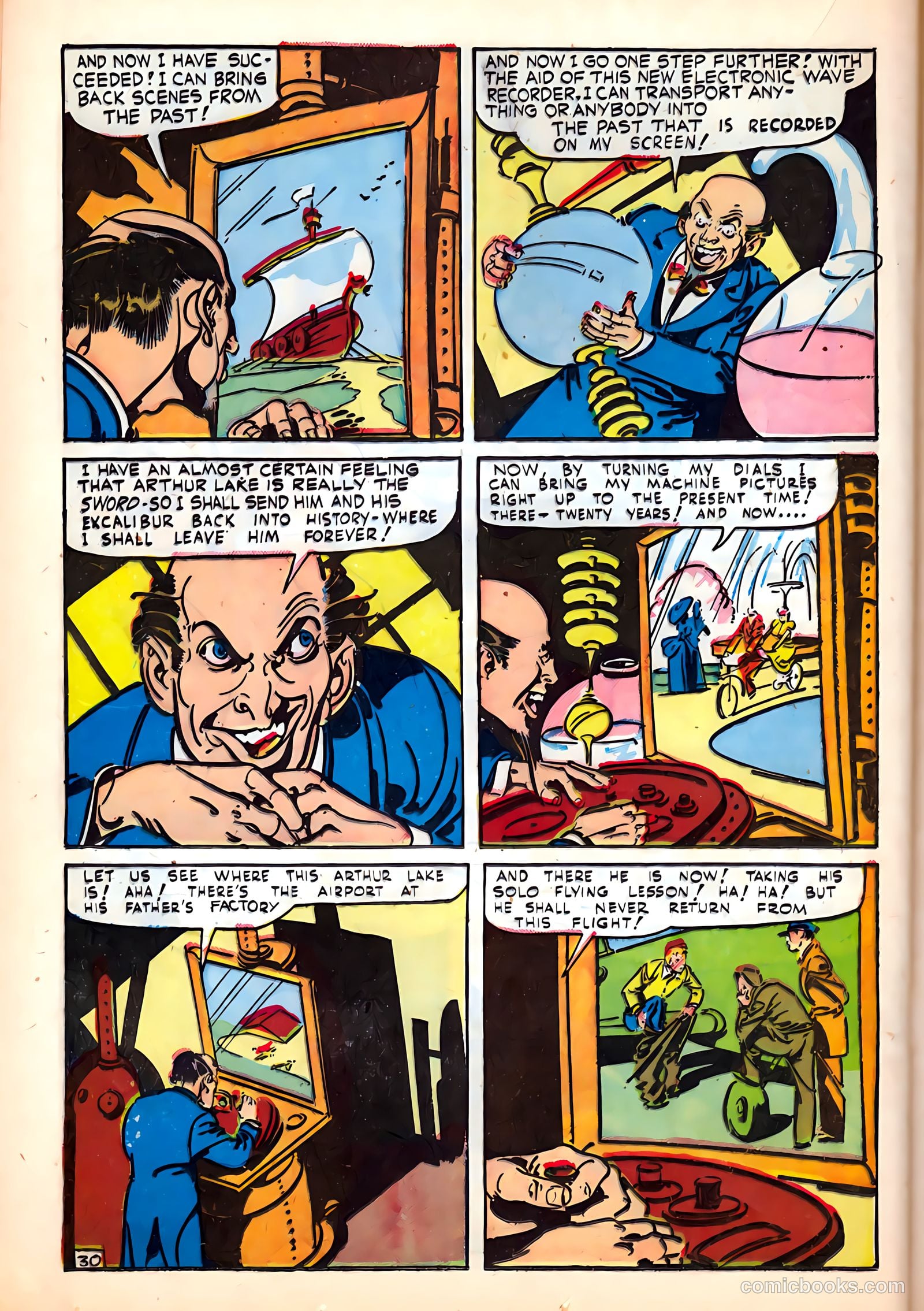 Super-Mystery Comics #6 (1943) — page 32 of 52