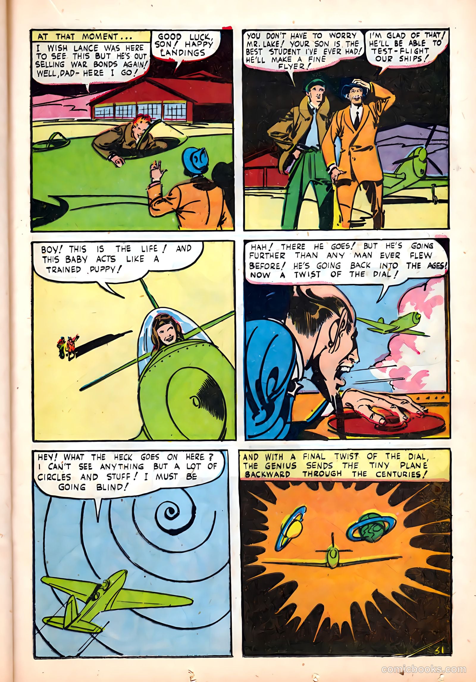 Super-Mystery Comics #6 (1943) — page 33 of 52