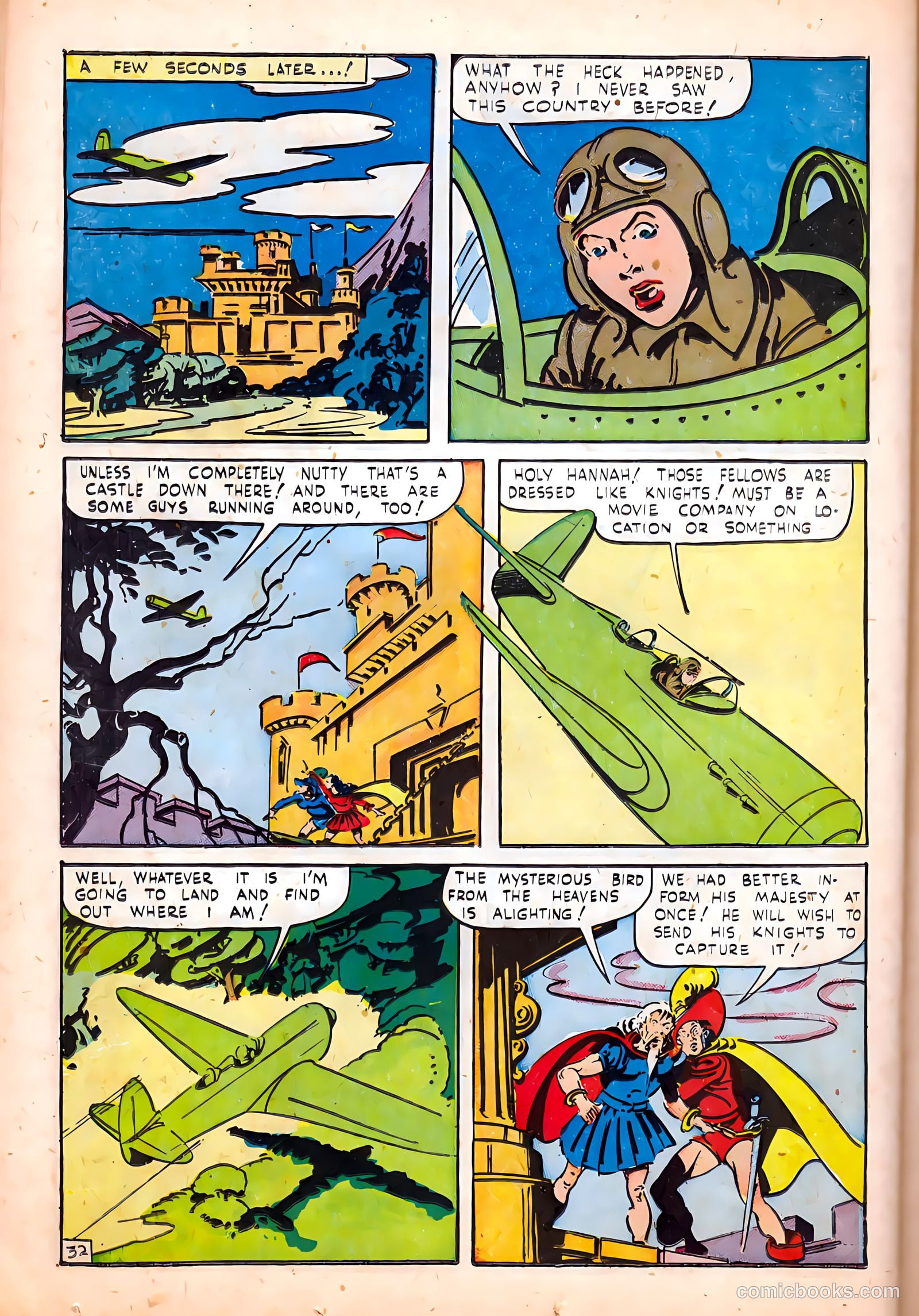 Super-Mystery Comics #6 (1943) — page 34 of 52