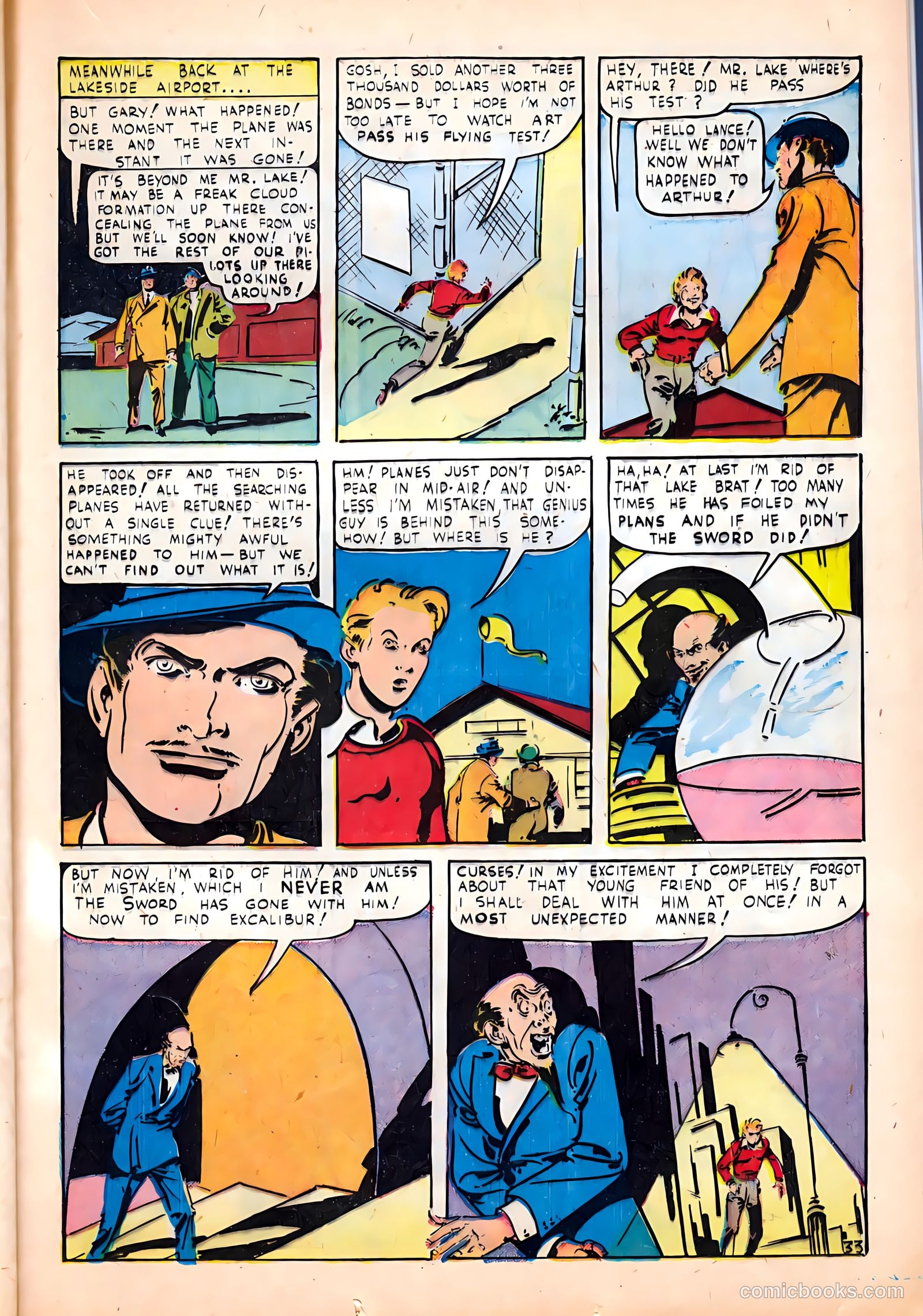 Super-Mystery Comics #6 (1943) — page 35 of 52