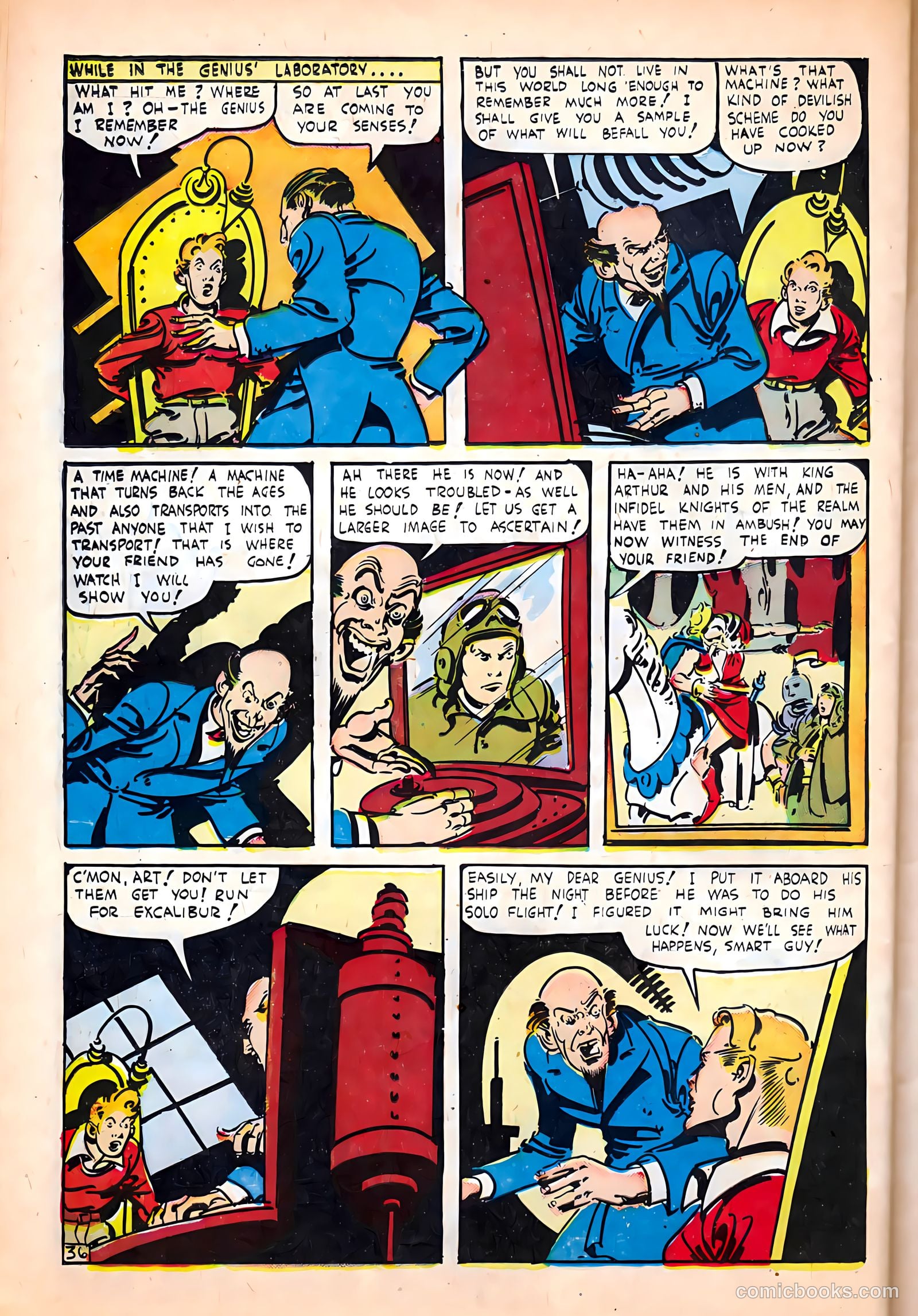 Super-Mystery Comics #6 (1943) — page 38 of 52