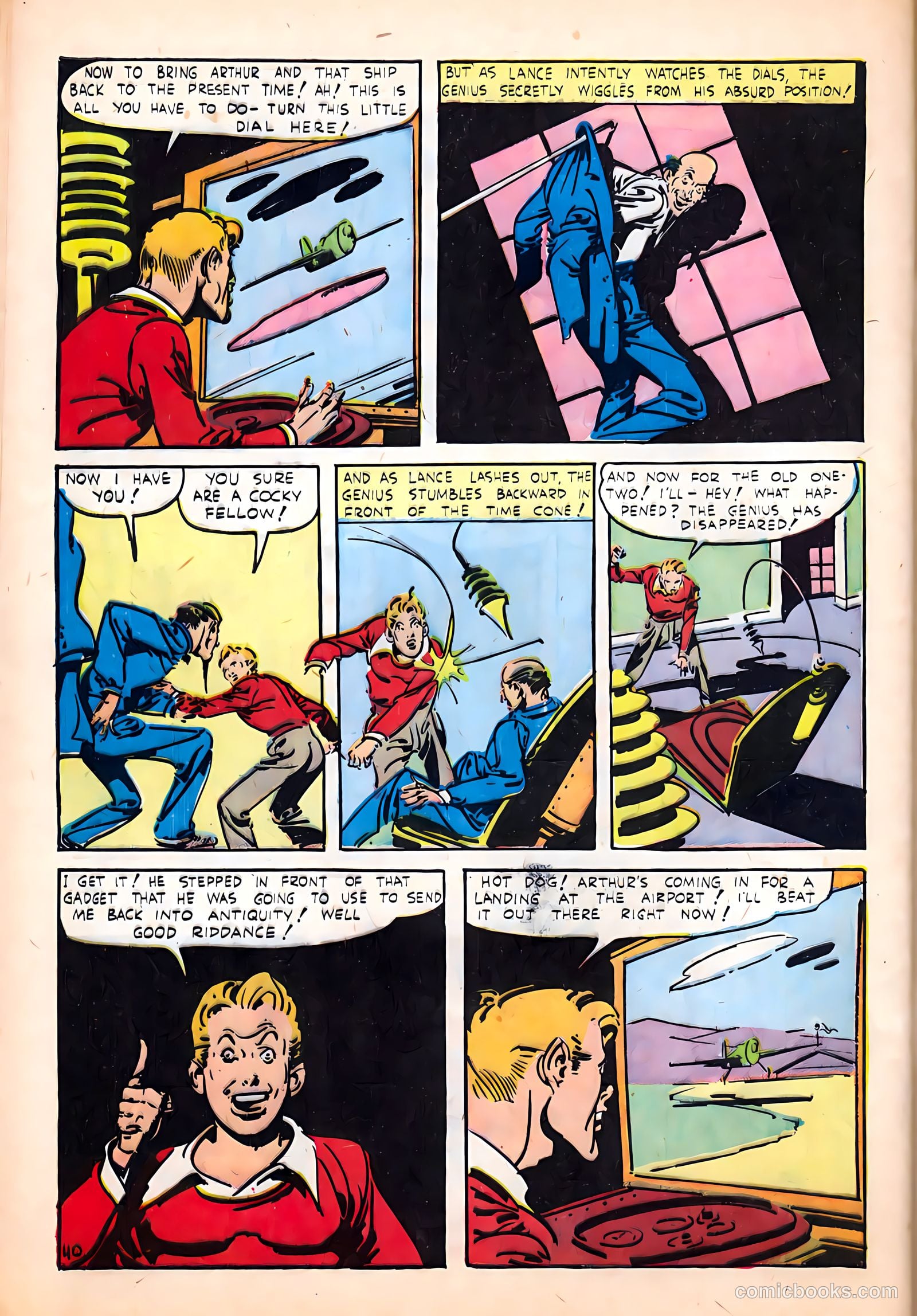 Super-Mystery Comics #6 (1943) — page 42 of 52