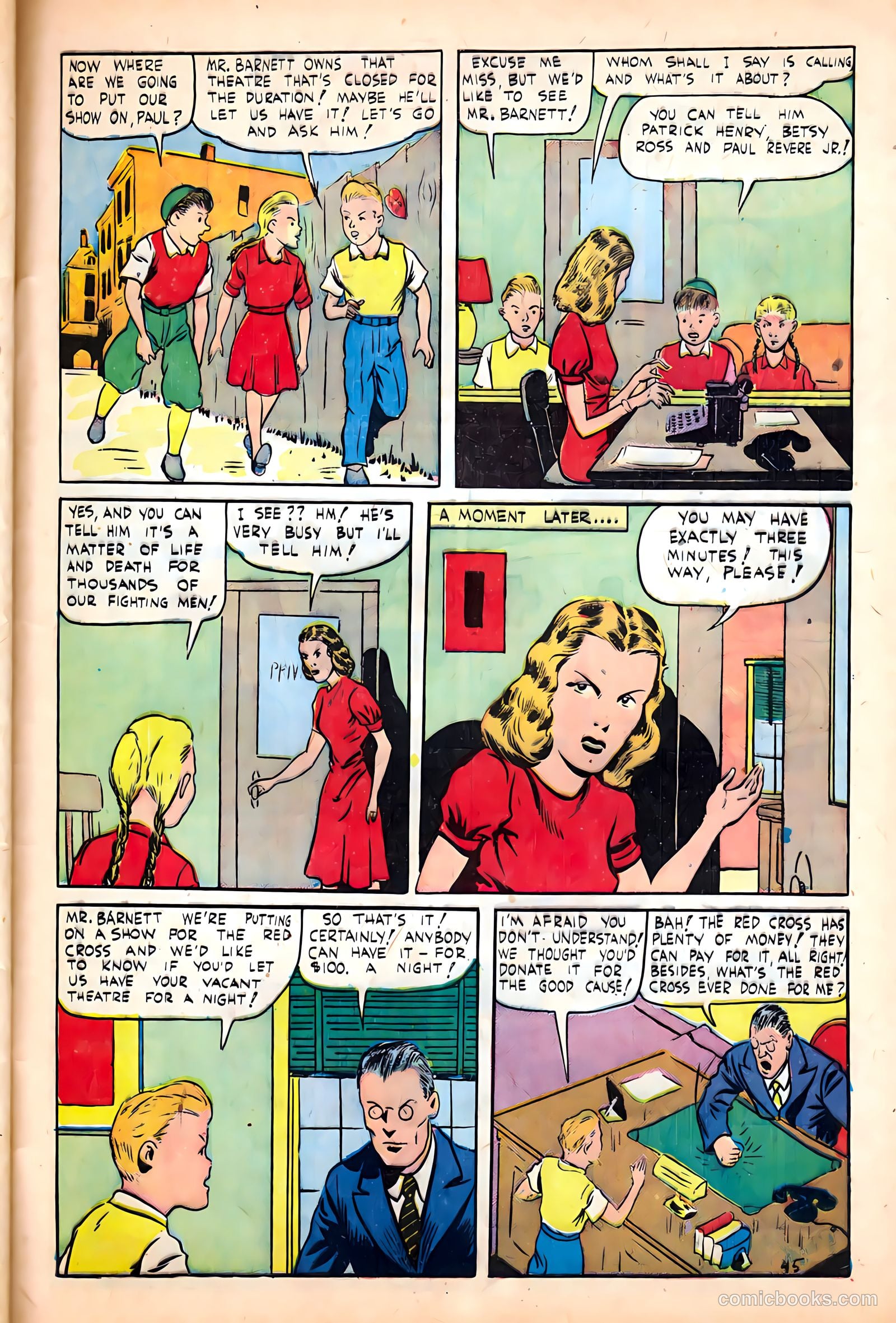 Super-Mystery Comics #6 (1943) — page 47 of 52