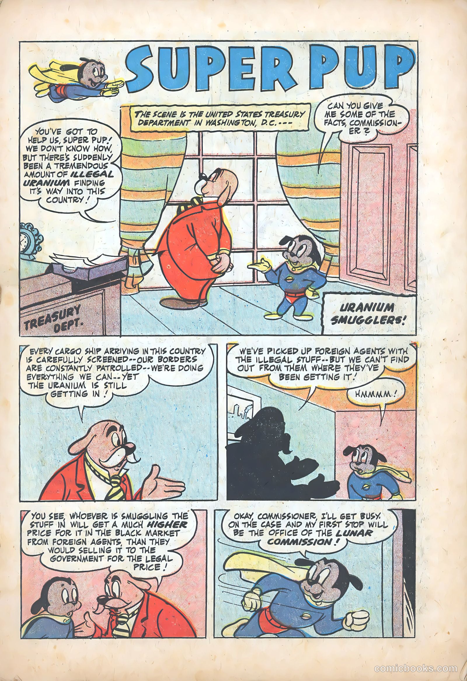 Super Pup #4 (1954) — page 3 of 36