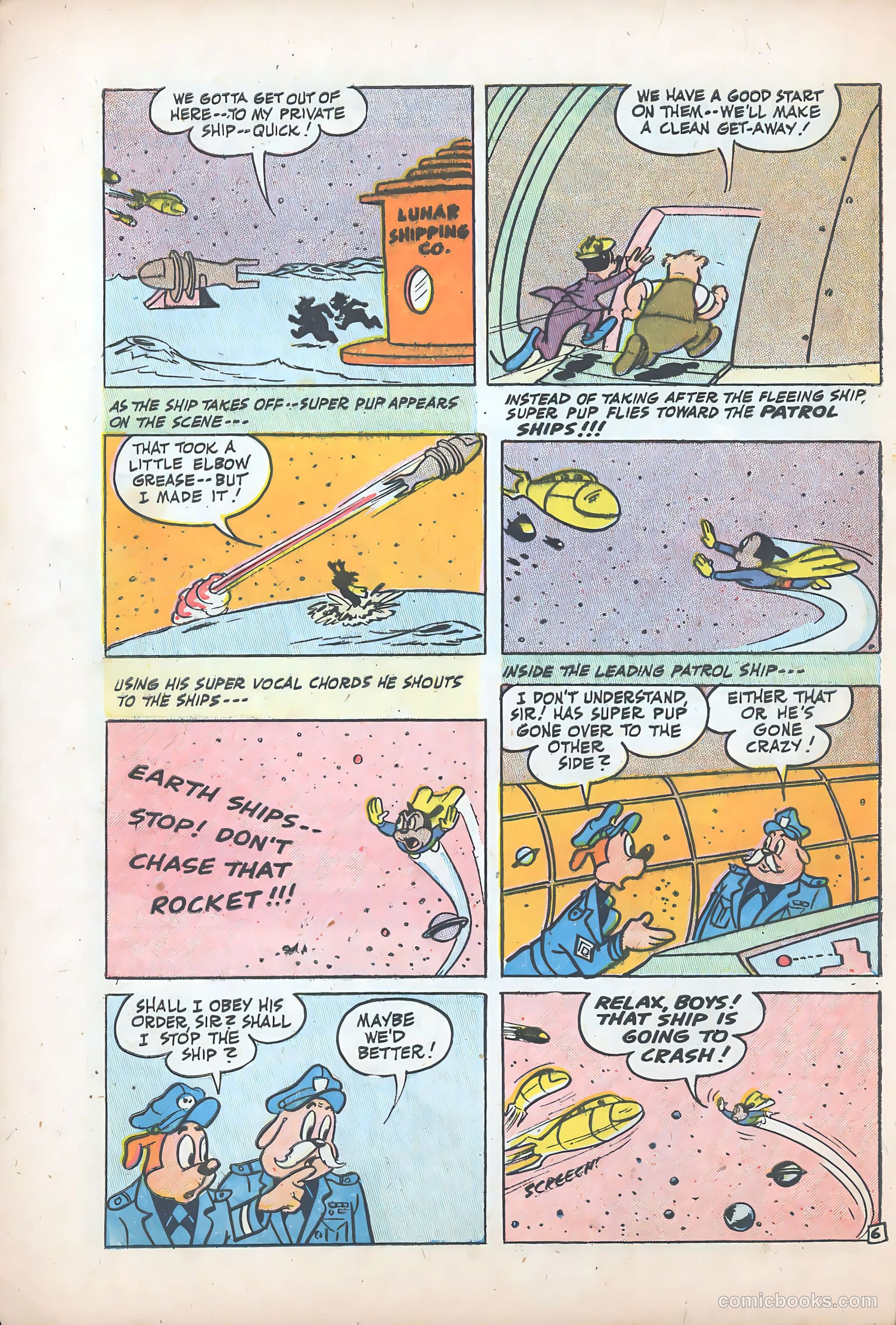 Super Pup #4 (1954) — page 8 of 36
