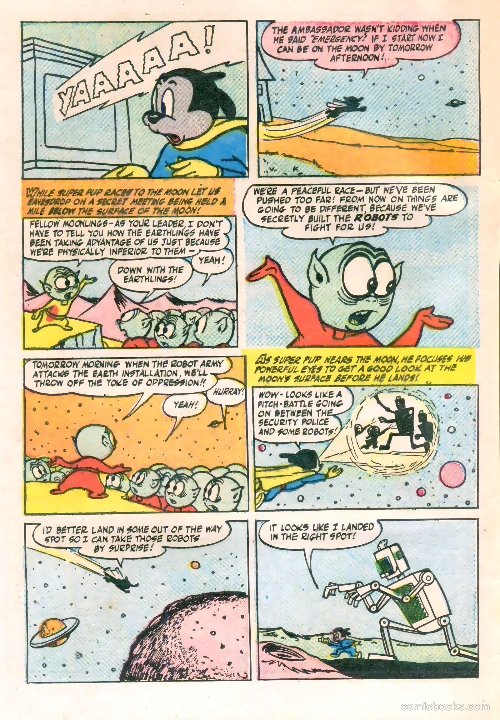 Super Pup #5 (1954) — page 4 of 36