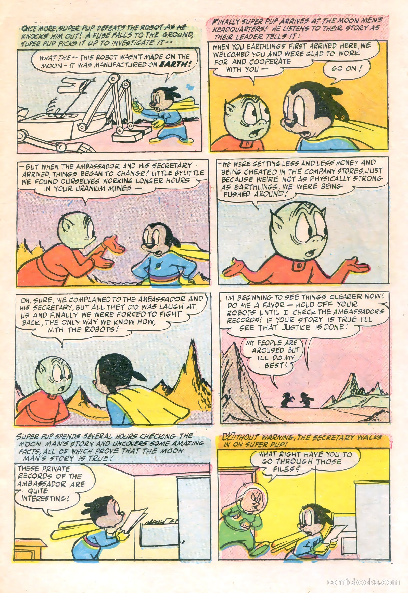 Super Pup #5 (1954) — page 7 of 36