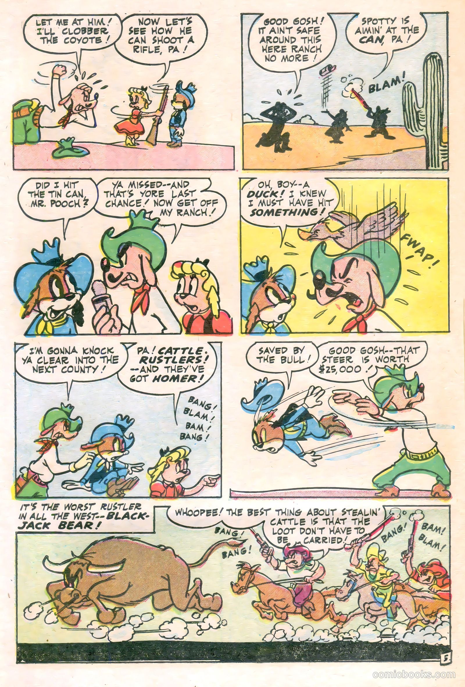 Super Pup #5 (1954) — page 30 of 36