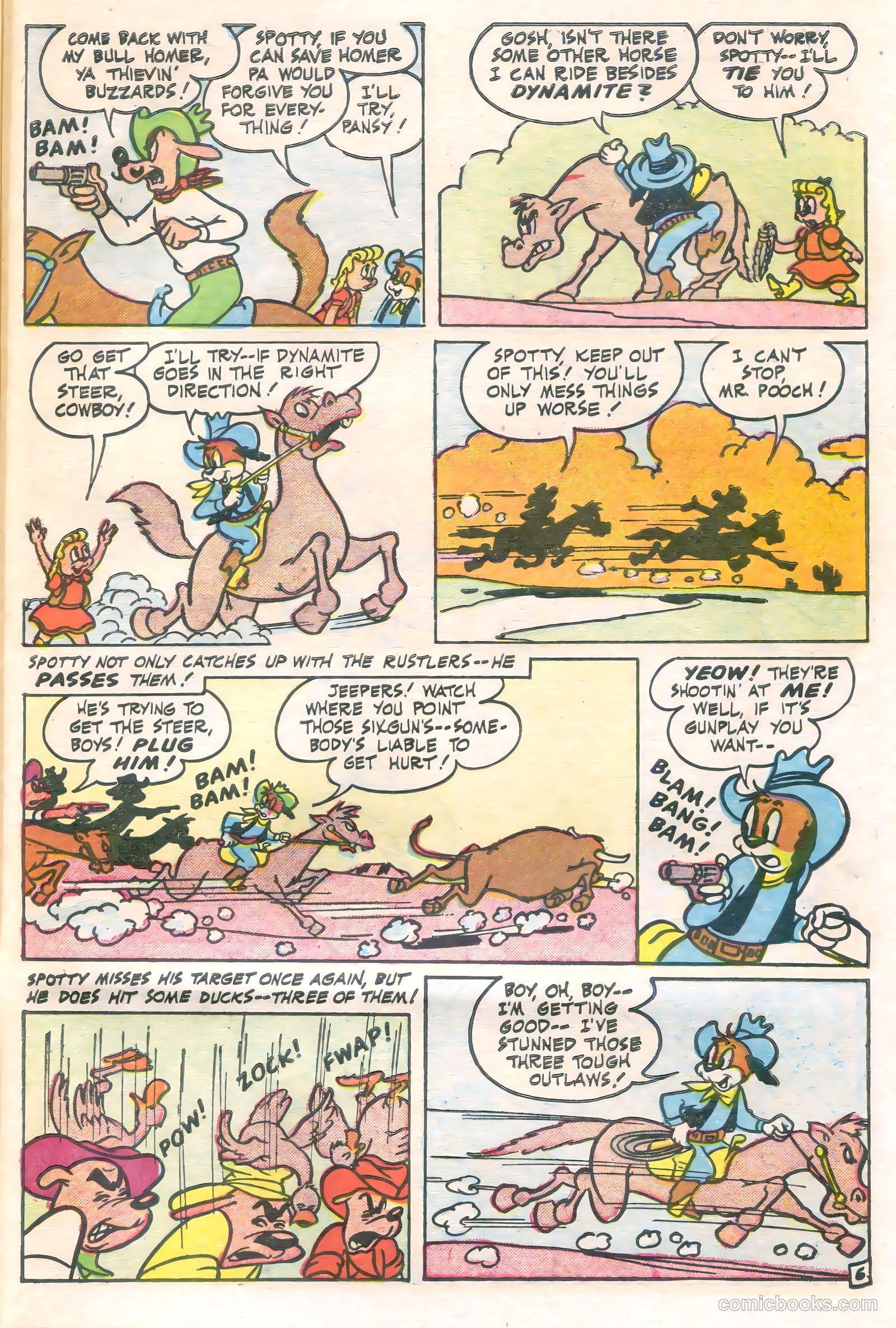 Super Pup #5 (1954) — page 31 of 36